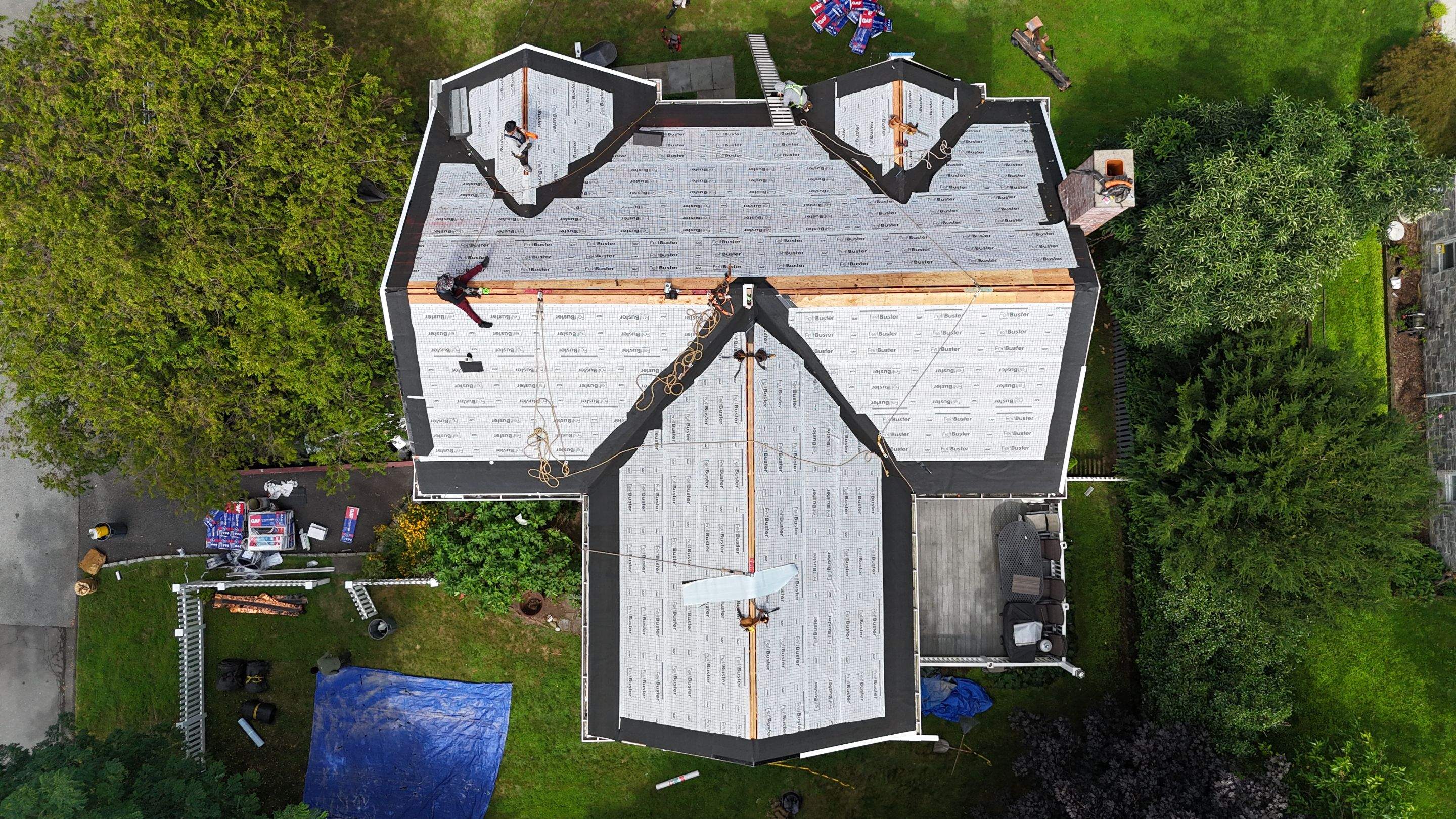 Project in Rye by The Energy Efficient Roofer & George's Seamless Gutters