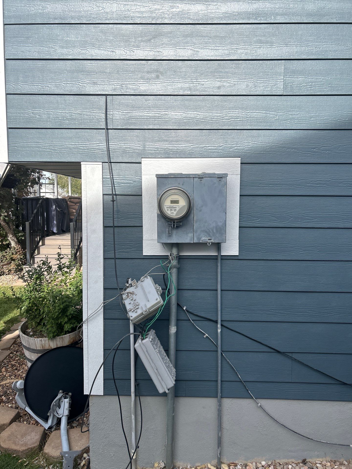 Tooele | Bold Hardie Exterior Transformation | Evening Blue by Ideal Siding Utah