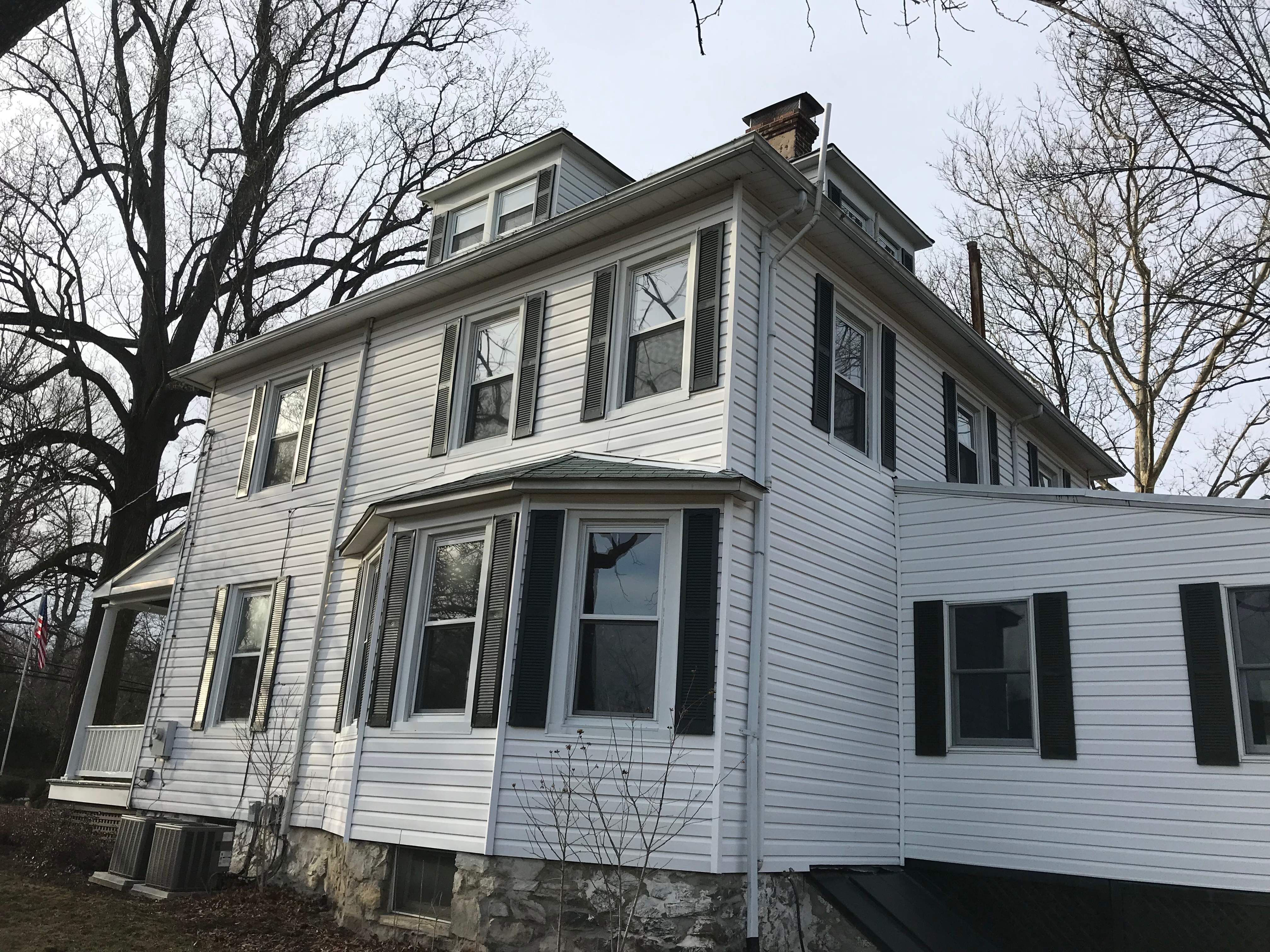 Residential Roofing Installation using Max Def Pewterwood by Alpha Design Services