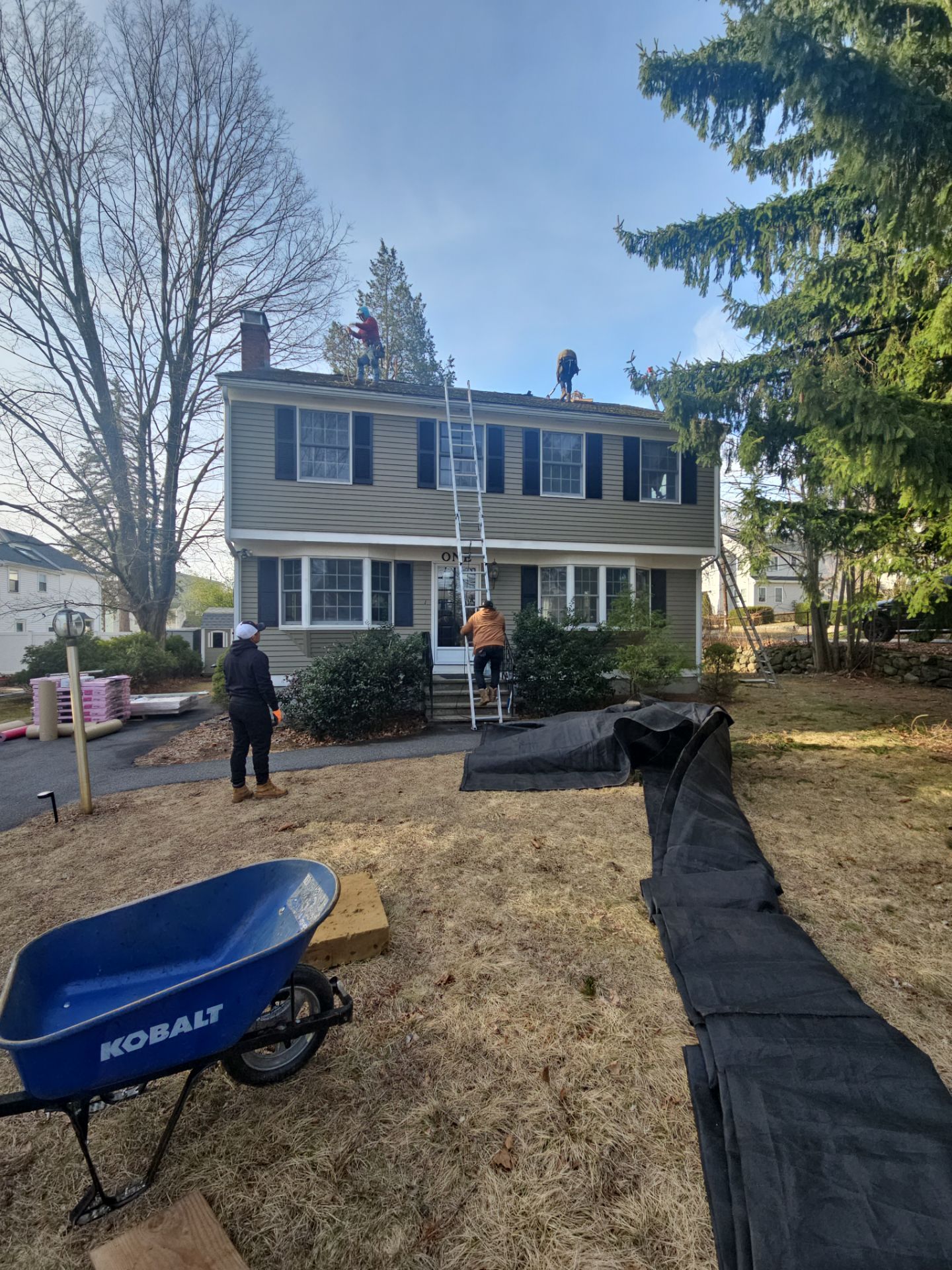 Project in Lexington by Mighty Dog Roofing of Greater Middlesex County