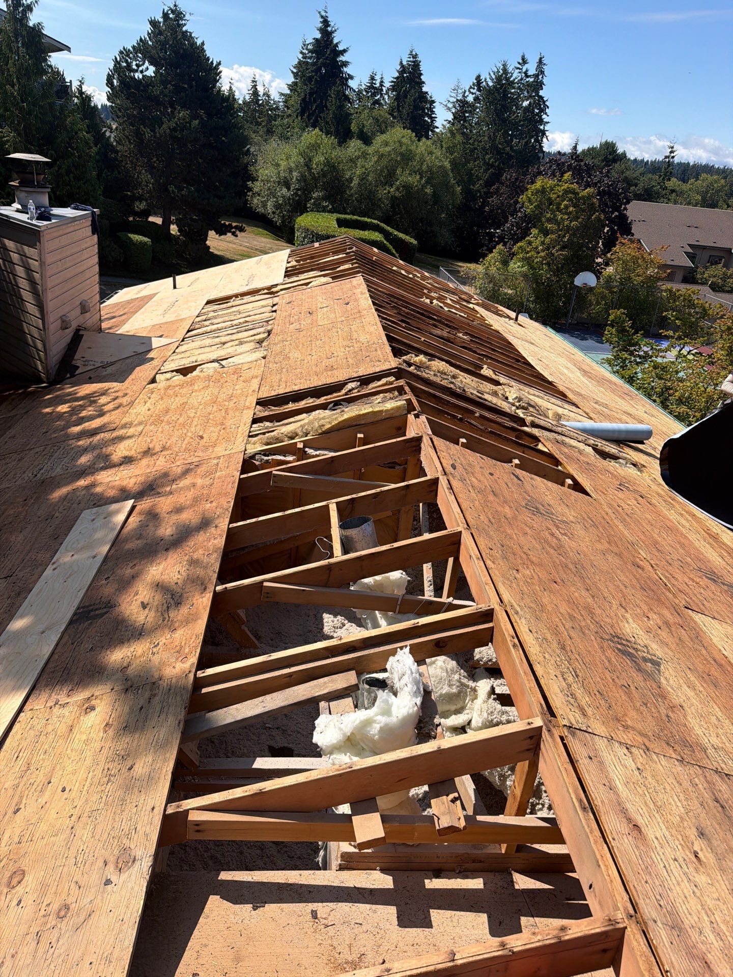 Residential Roofing Installation using GAF HDZ Shingles by Roofing Formula LLC
