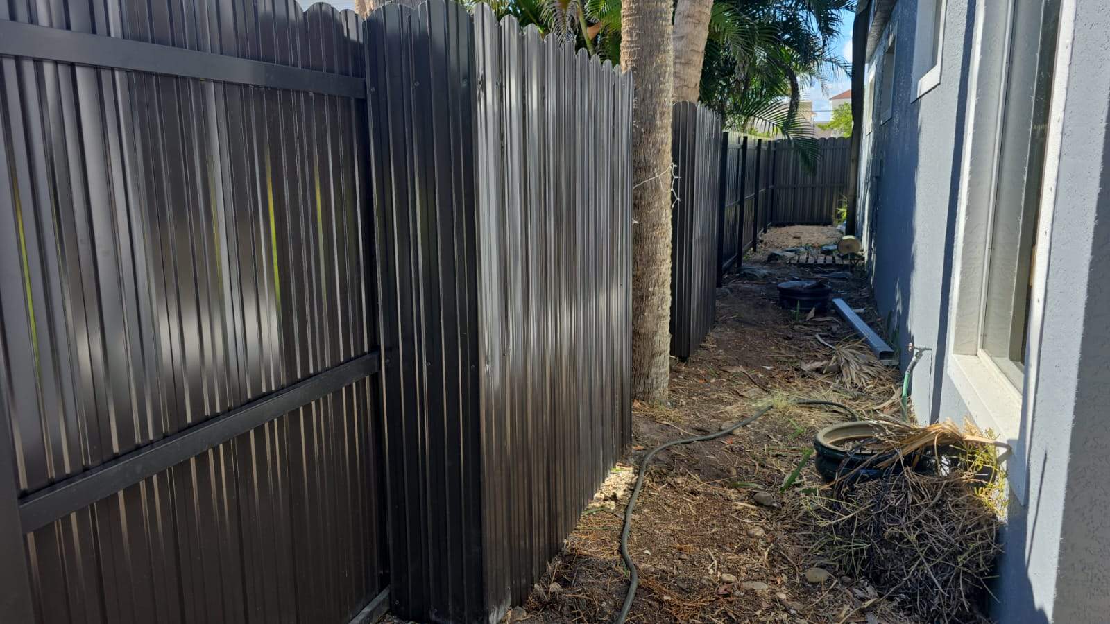 Metal Fence for Illusions Salon & Spa in Punta Gorda by True Fence LLC
