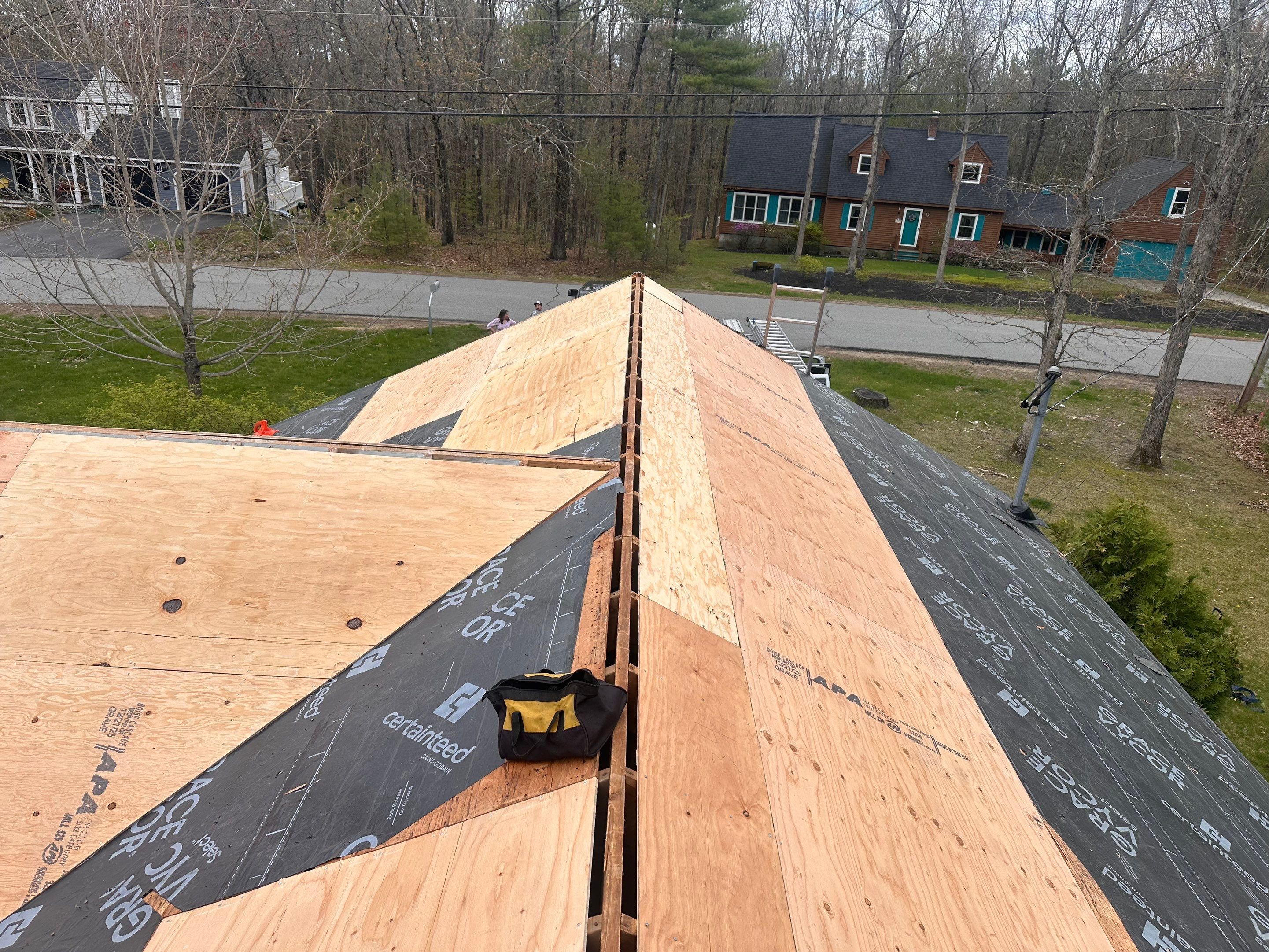🏡 Architectural Roof Replacement – Wells, ME by Tall pine roofing