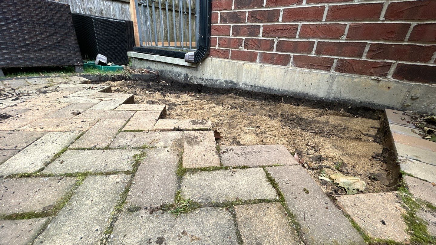 brick paver repair  using Structure bond Techniseal by Northern Power Washing LLC.