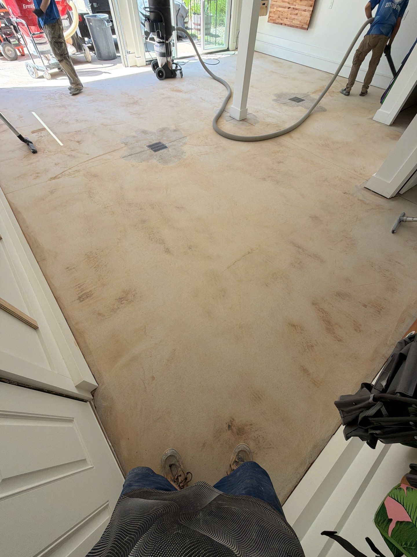 Custom Epoxy Flake Floor Coating for Spring Lake Garage by Gordon Painting