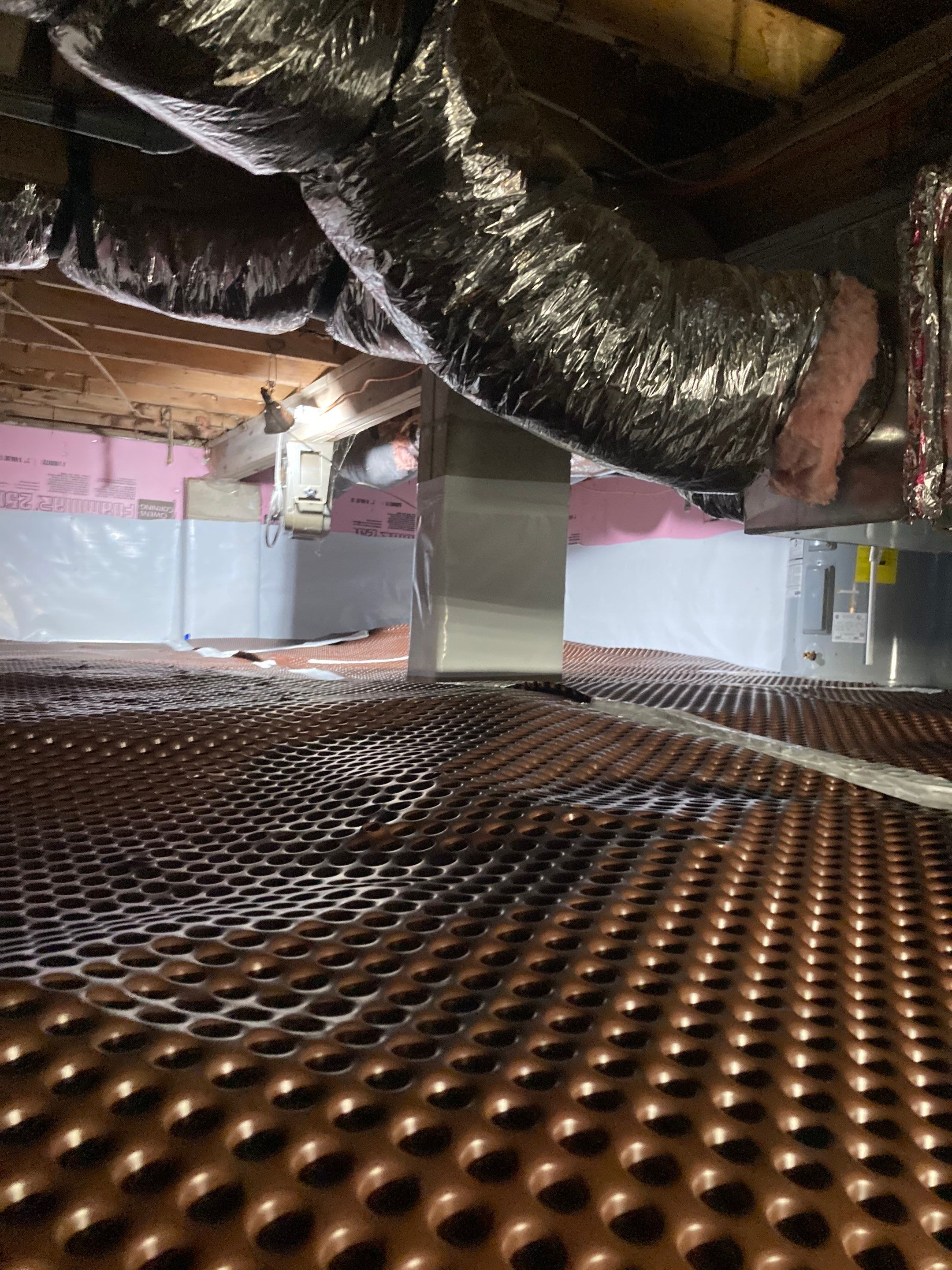 Crawlspace repair using cleanspace by Burke Home Services