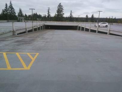 Corti Construction | Striping for Concrete Parking Lot by Jireh Asphalt & Concrete Inc 