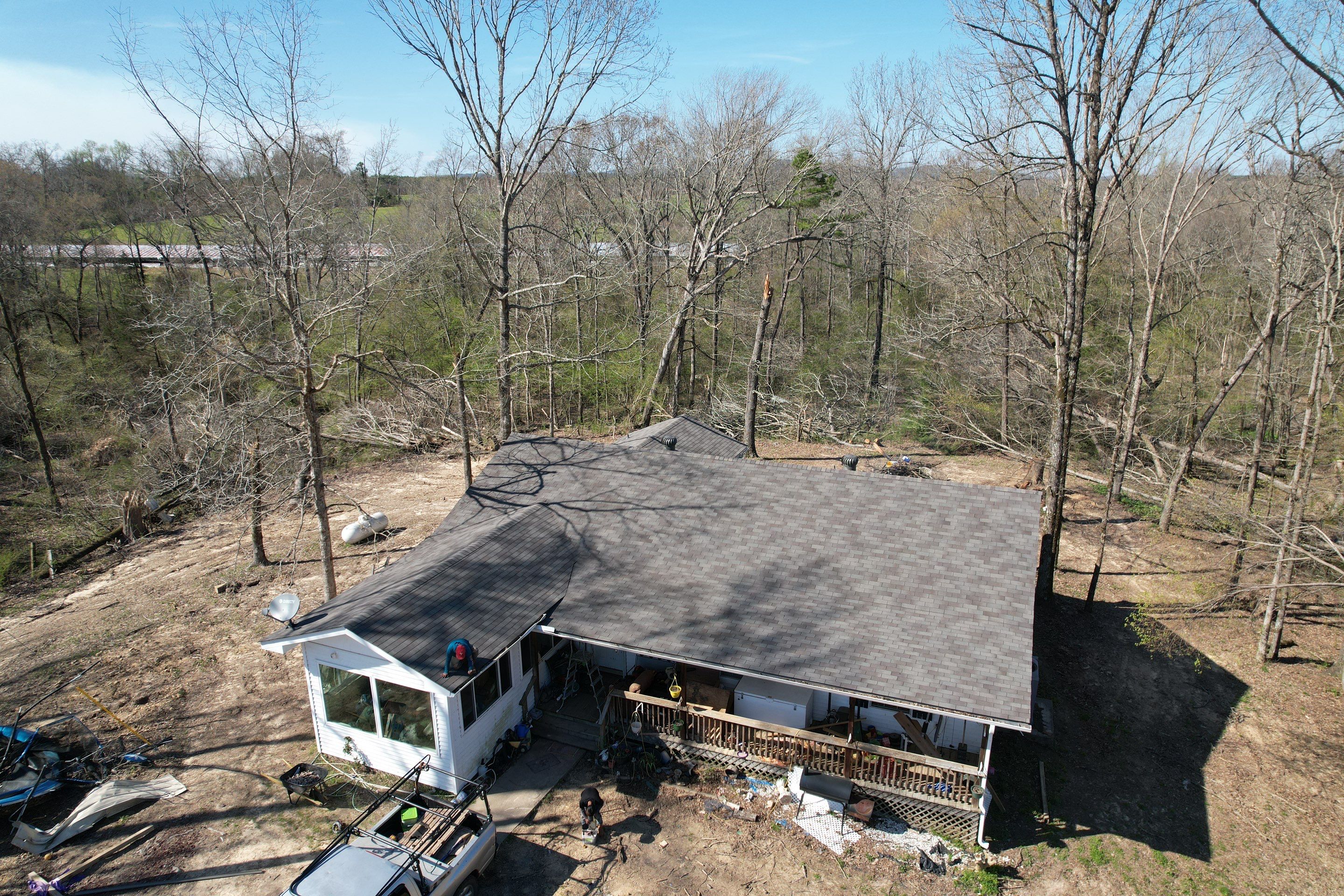 Residential Shingle Reroof using Certainteed Landmark 3-Tab by Hostetler Roofing