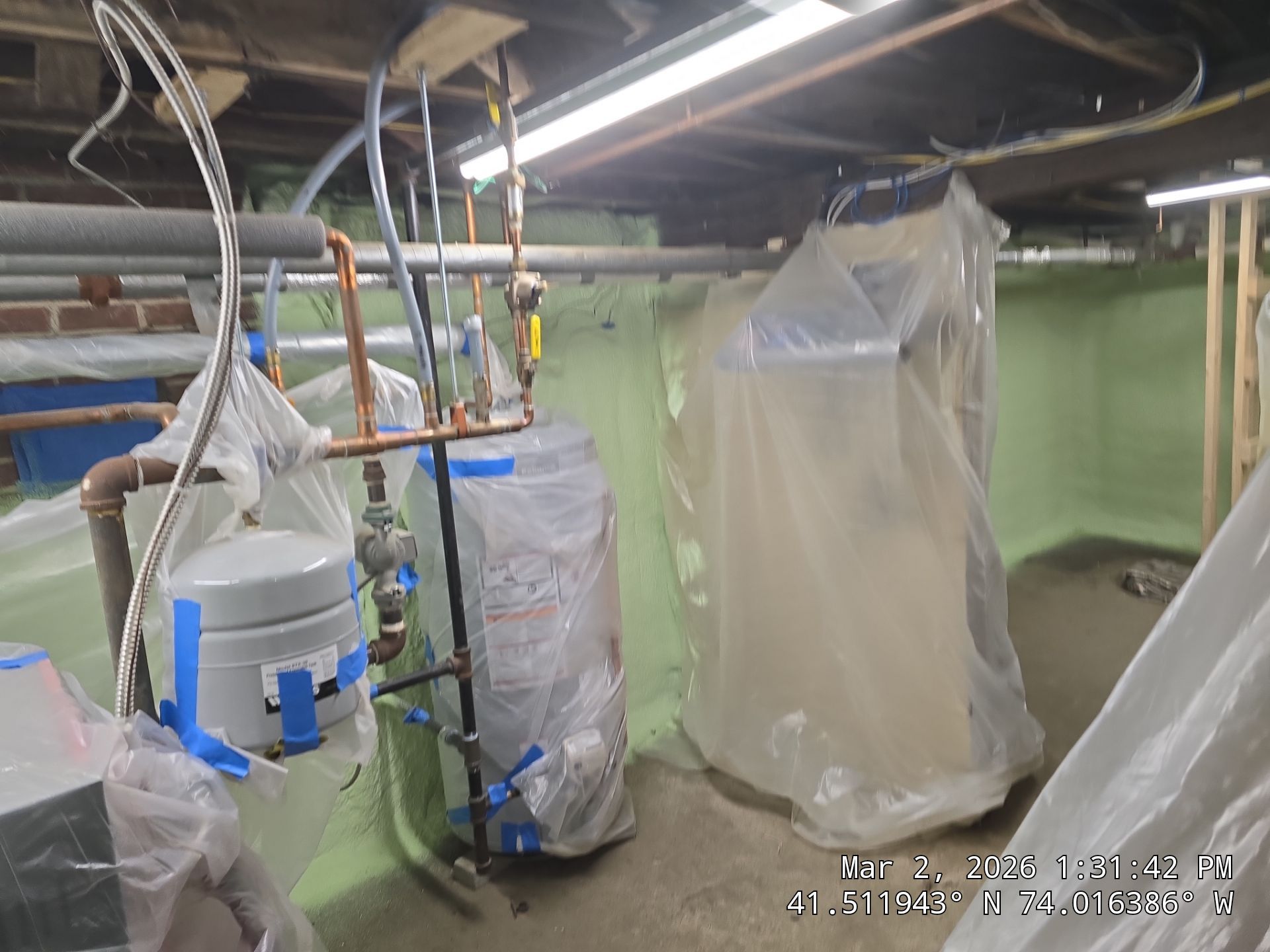 Attic Insulation using open cell spray foam by NYS Foam & Energy