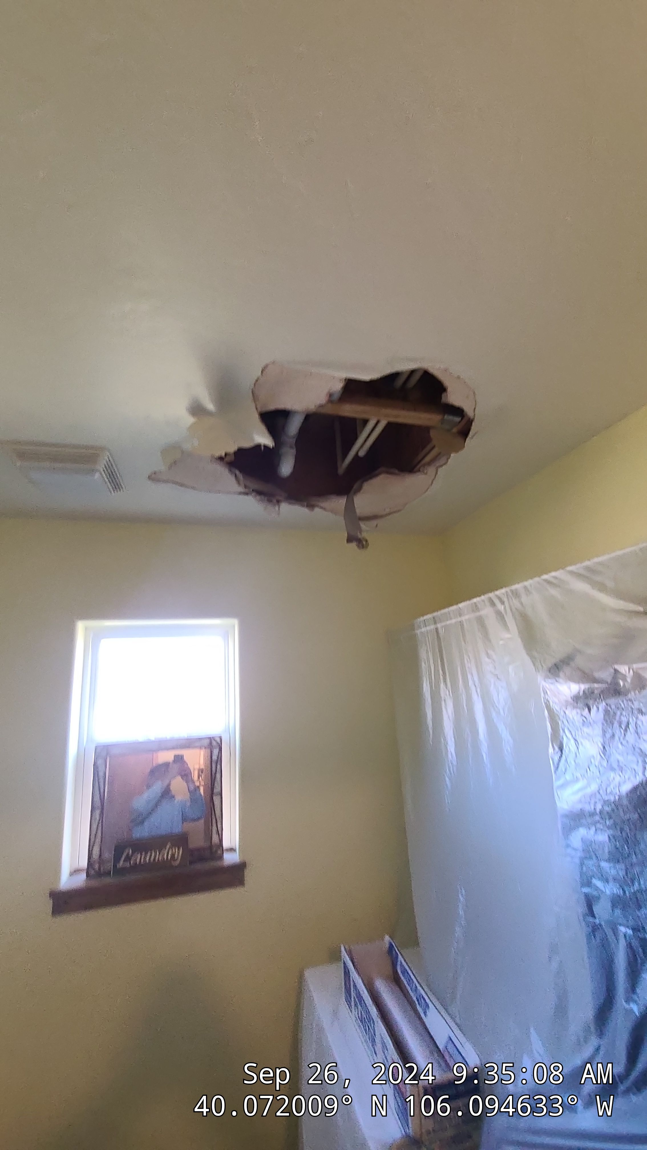 Drywall Repair Using Drywall Mud by Wheatley Creek Services