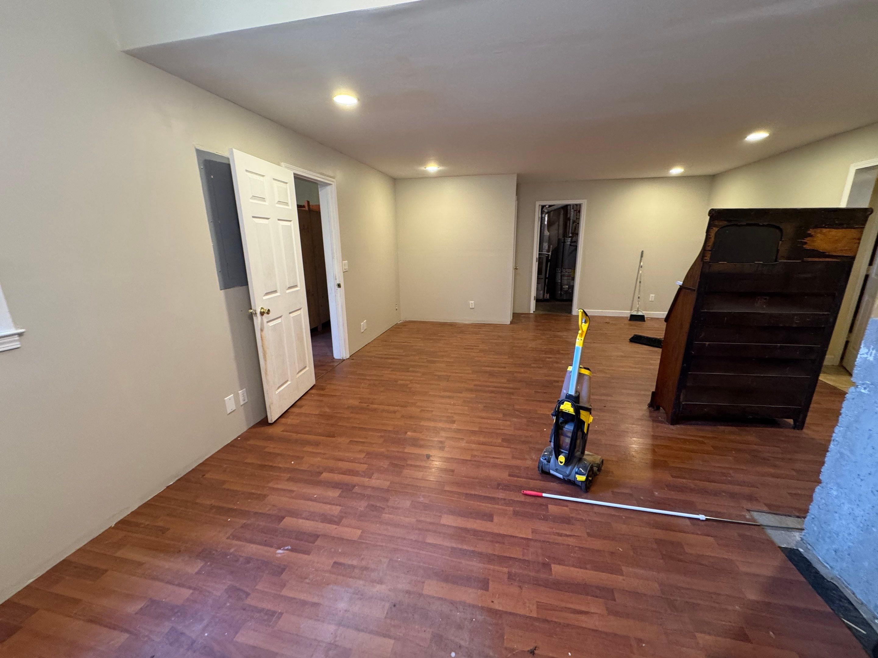 Interior Painting and Basement Living Space Refresh in Suwanee by Swift Home Renovations