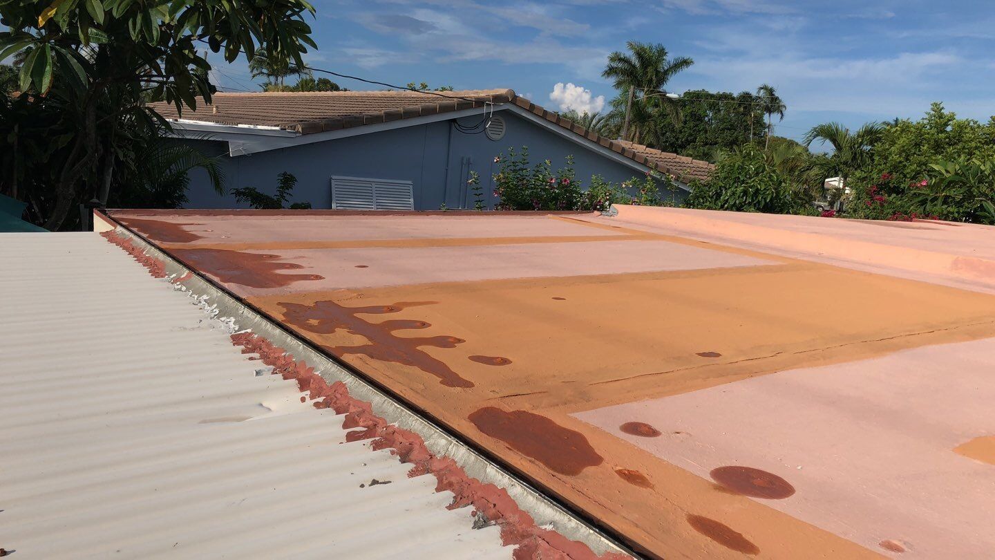 Residential Roofing Installation using 1" Nail strip metal roof by BLUES BROTHERS ROOFING
