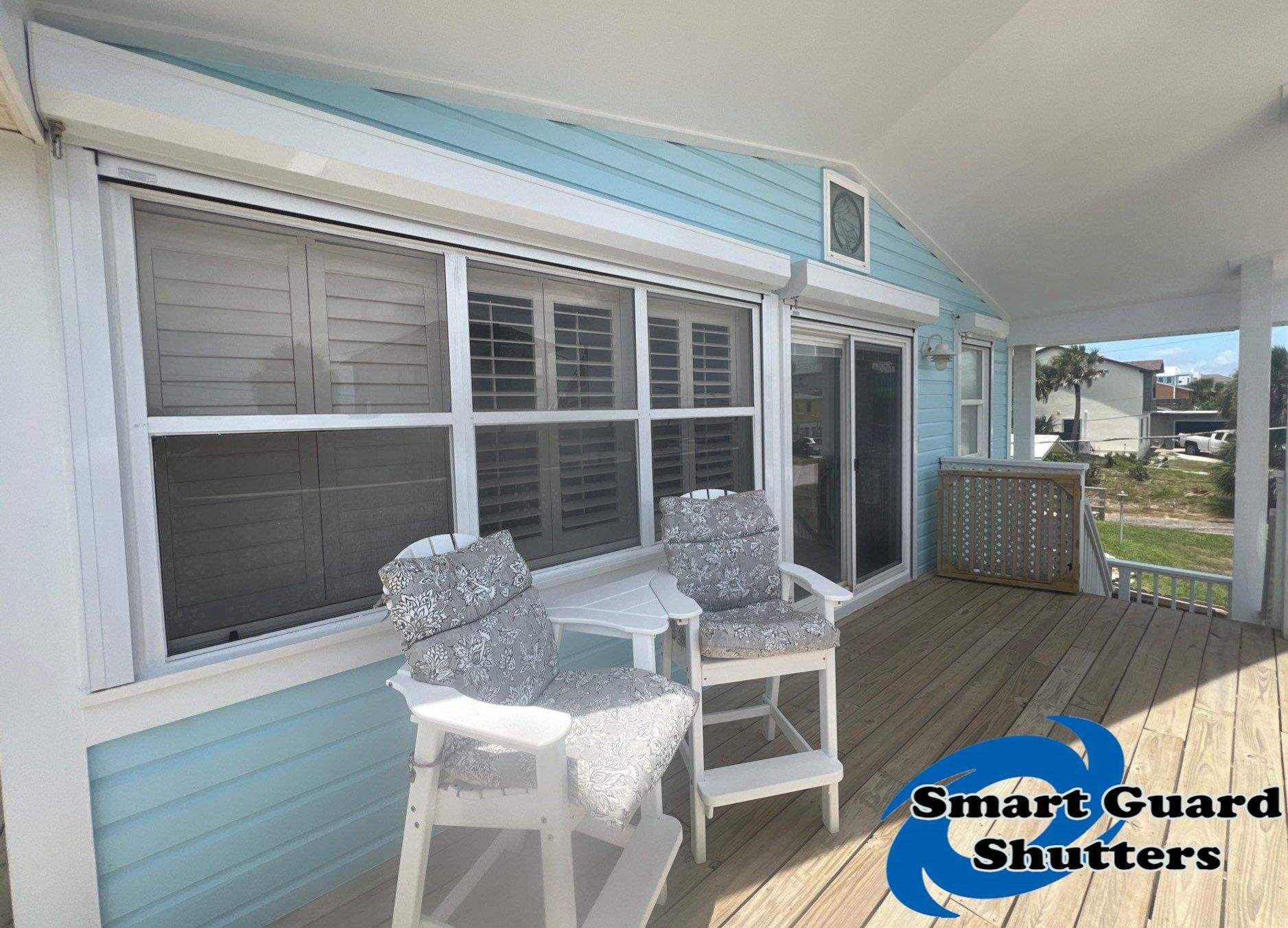 Hurricane Protection by Smart Guard Shutters