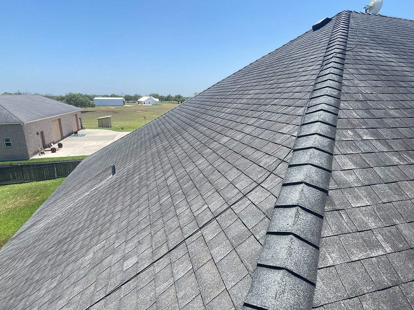 Residential Roofing Installation using GAF HDZ Barkwood by Lighthouse Roofing