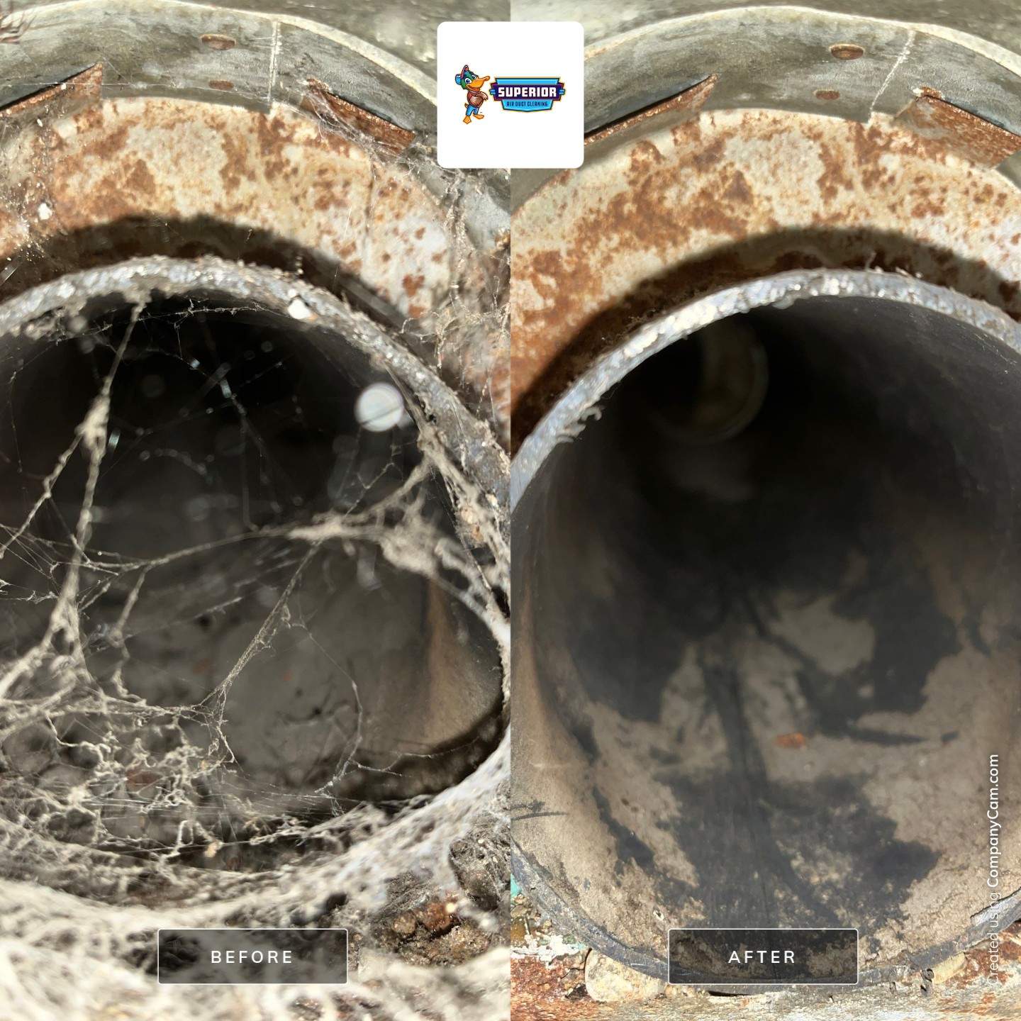 Air Duct Cleaning With a Vacuum Truck in Sharon, PA by Superior Air Duct Cleaning