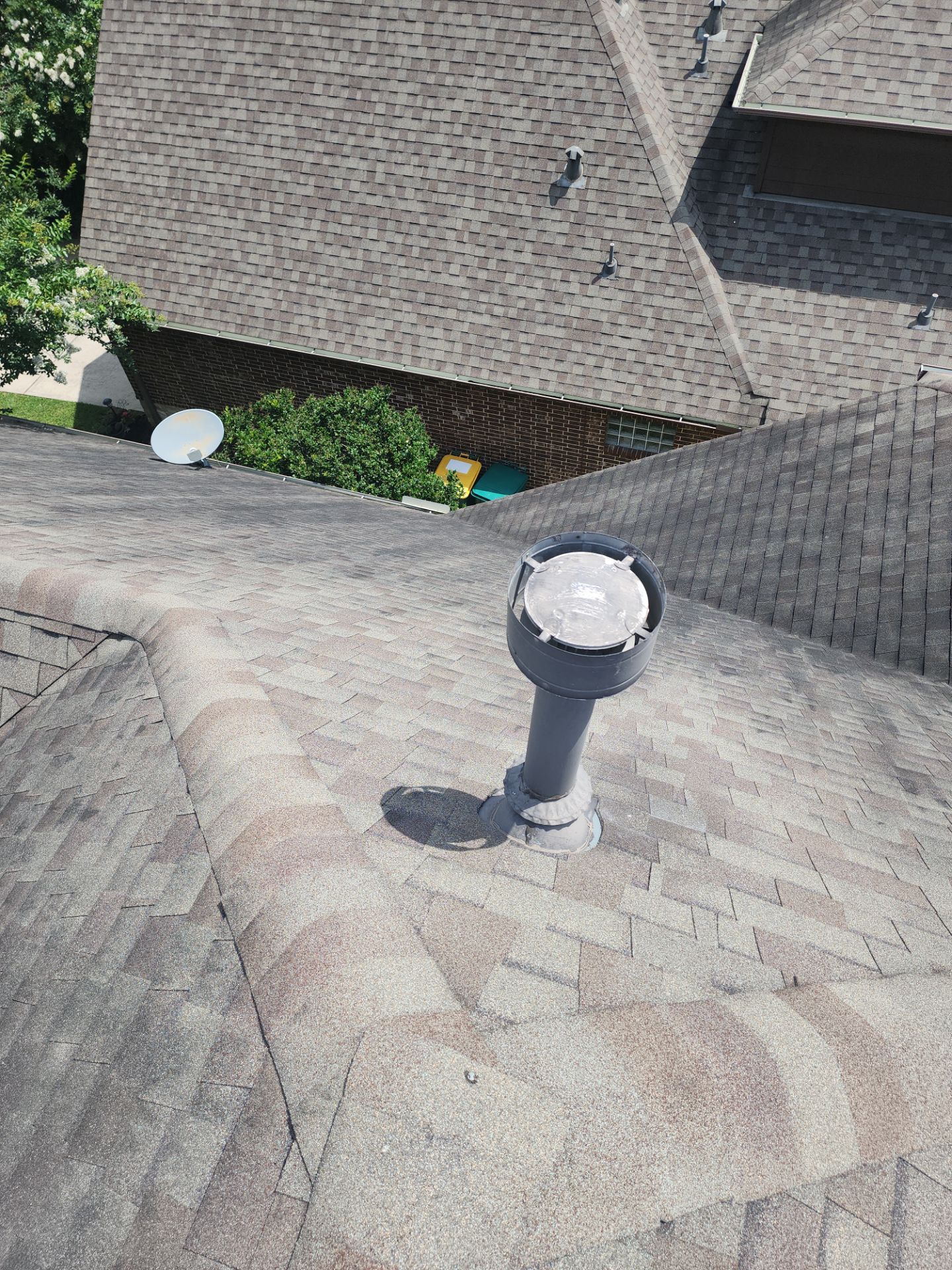 Hail Damage using Owen's Corning Duration (Lifetime) Shingles by Roof Repair Company