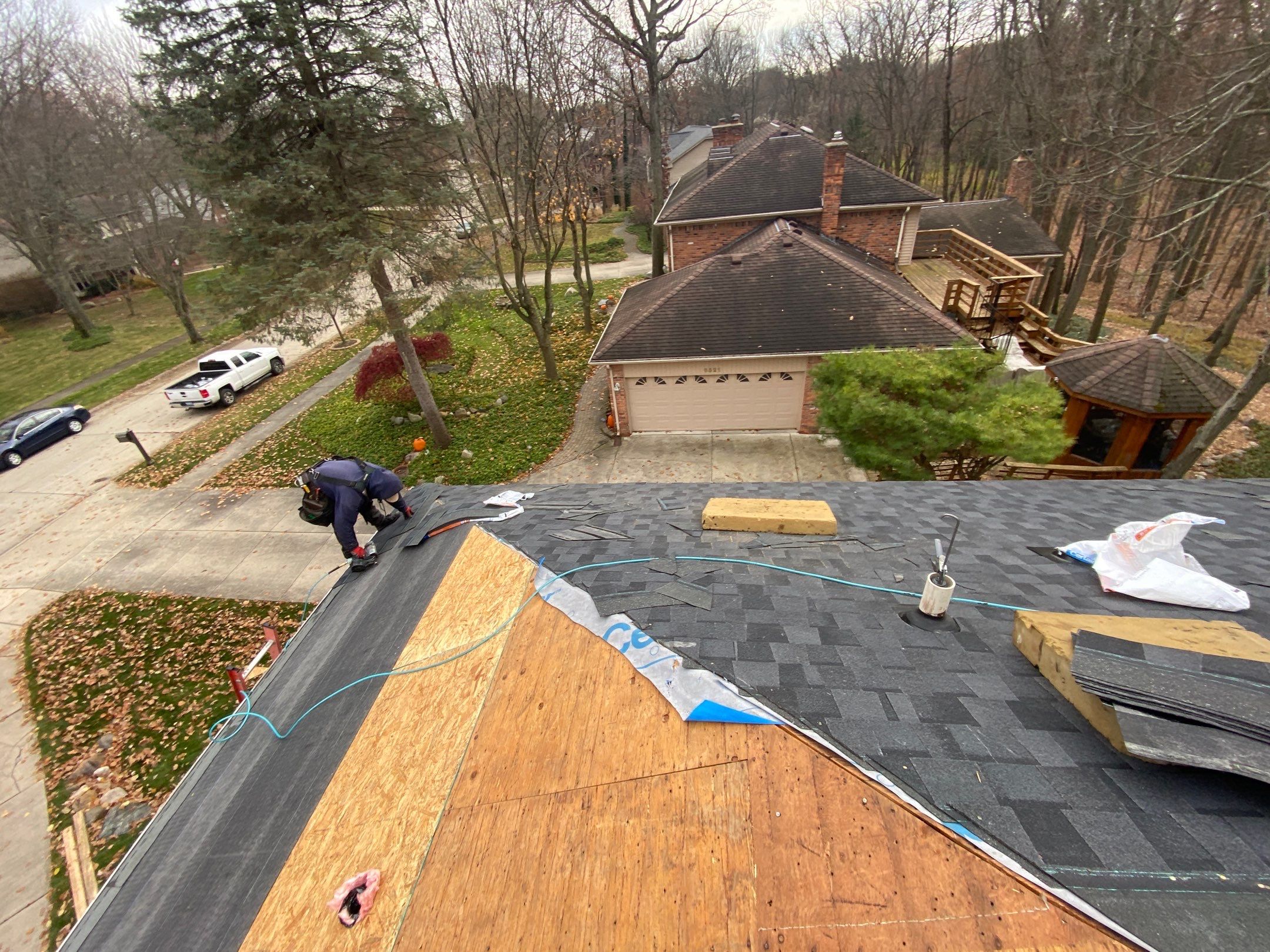 Roof Replacement using CertainTeed Northgate by 180 Contractors