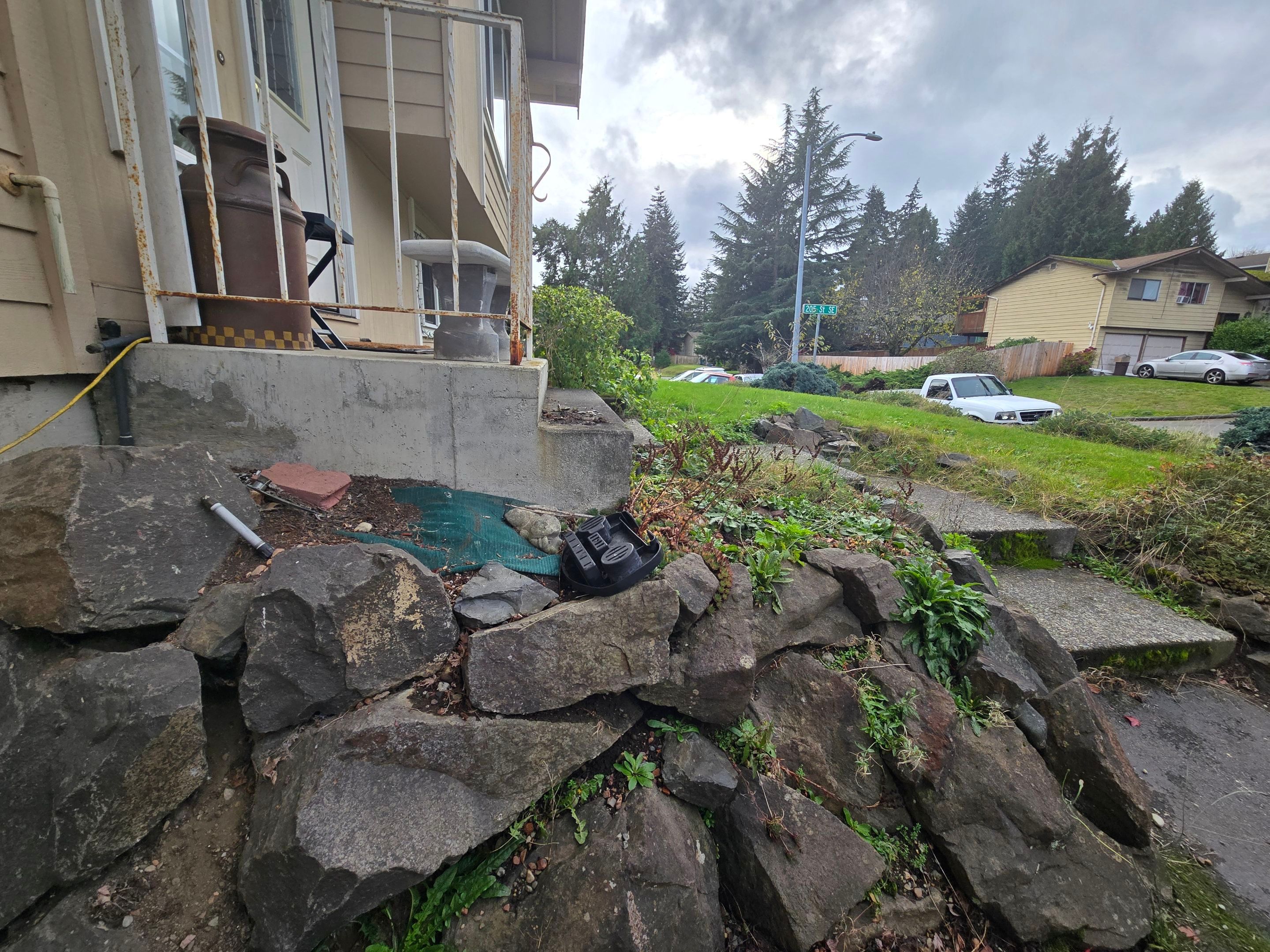Concrete Front Stair Repair | Bothell  by Jireh Asphalt & Concrete Inc 