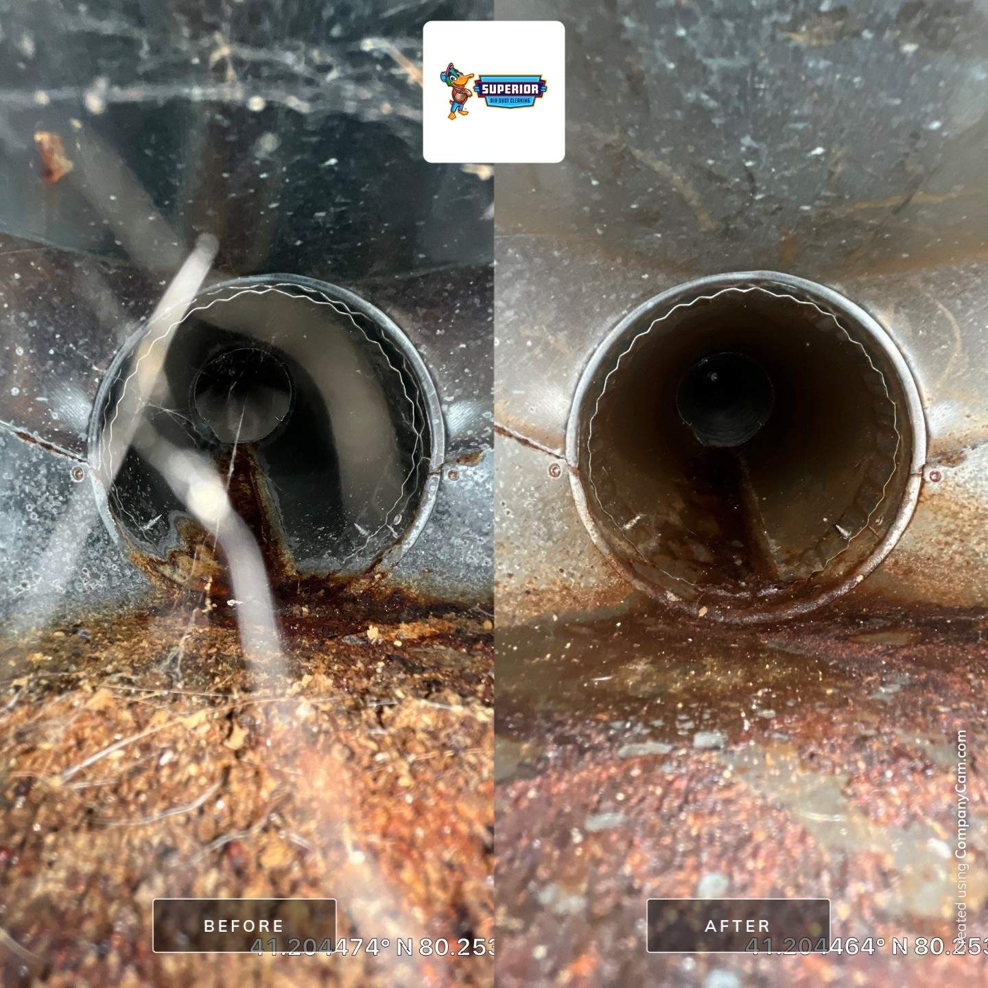 Air Duct Cleaning With a Vacuum Truck in Mercer, PA by Superior Air Duct Cleaning