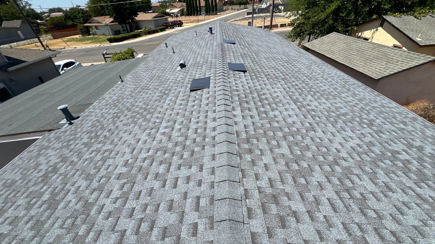 Residential Roofing Installation using GAF HDZ Reflector Series Stone Gray Roof System by Roof Improve