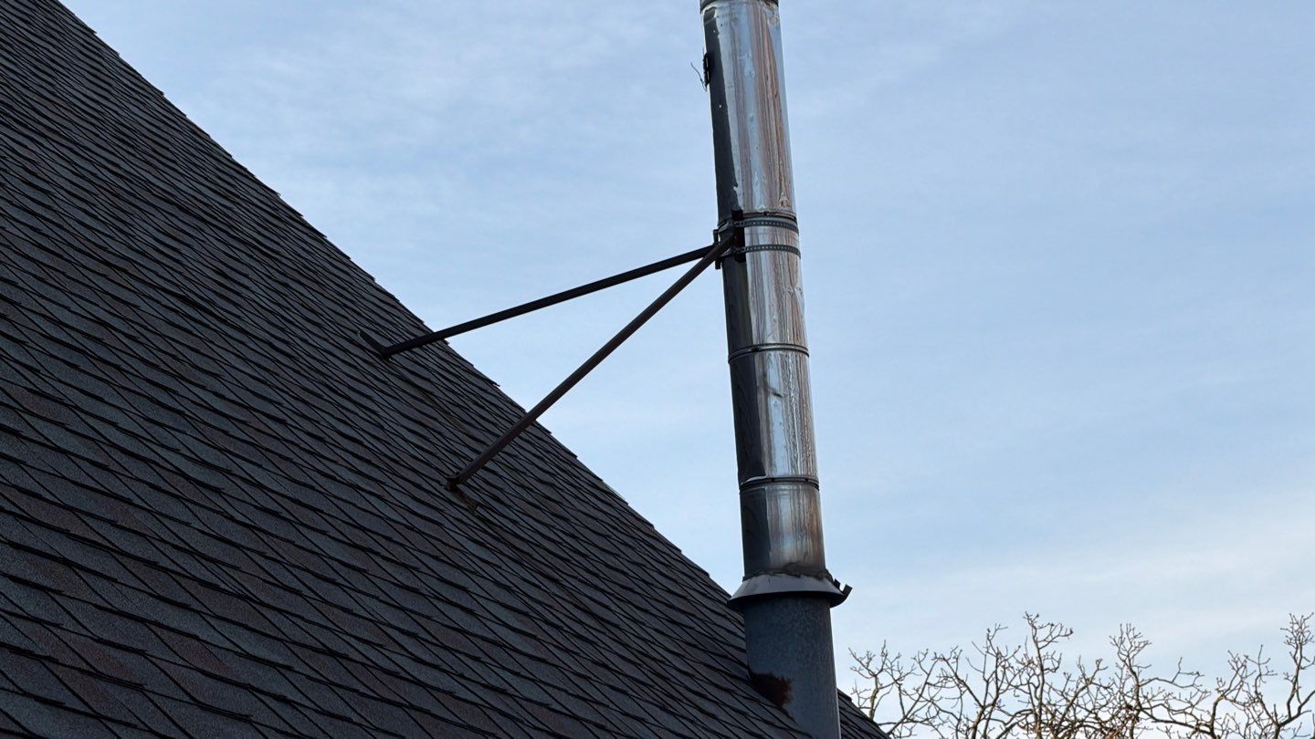 Architectural Shingle Roof Replacement and Skylight Installation in Sulphur by BANA Roofing and Solar Supply
