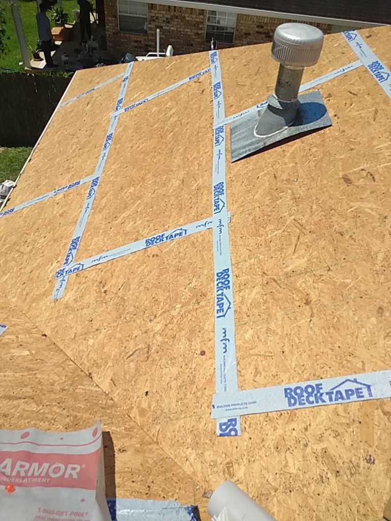 Residential Roofing Installation using Roof Replacement by American Roofing & Construction LLC