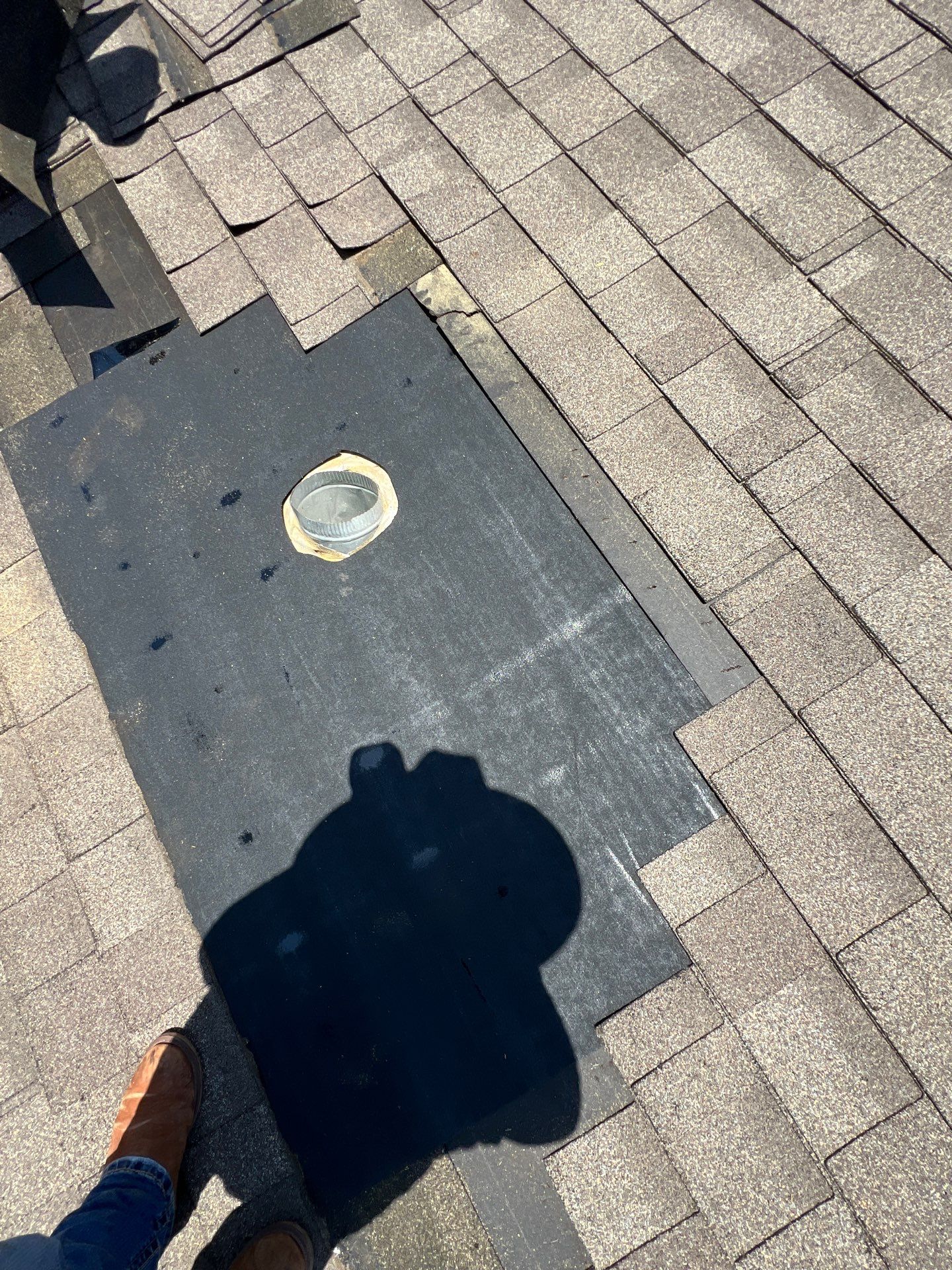 Hail Damage using Owen's Corning Duration (Lifetime) Shingles by Roof Repair Company