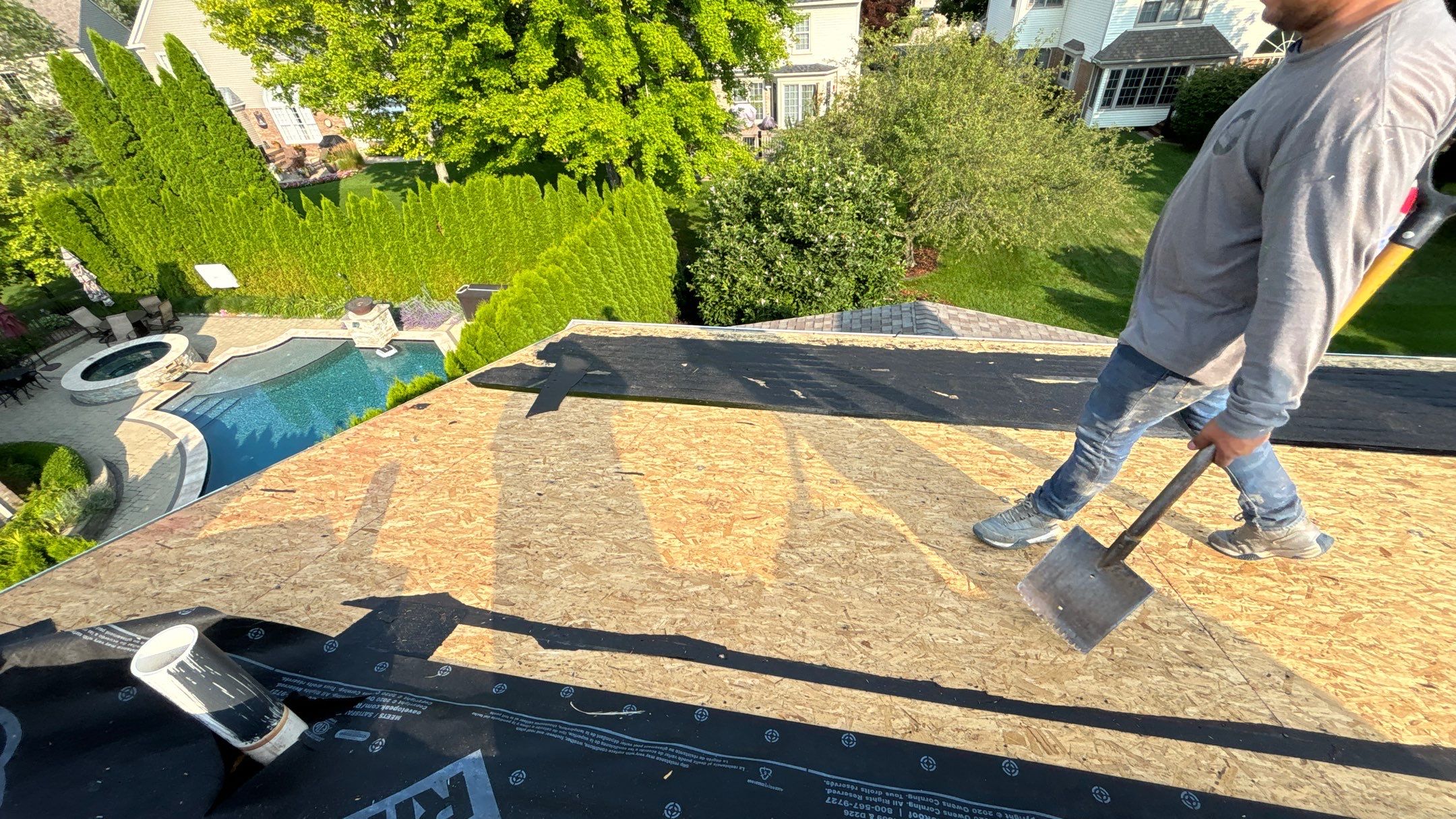 Roof Replacement using Owens Corning Duration by 180 Contractors