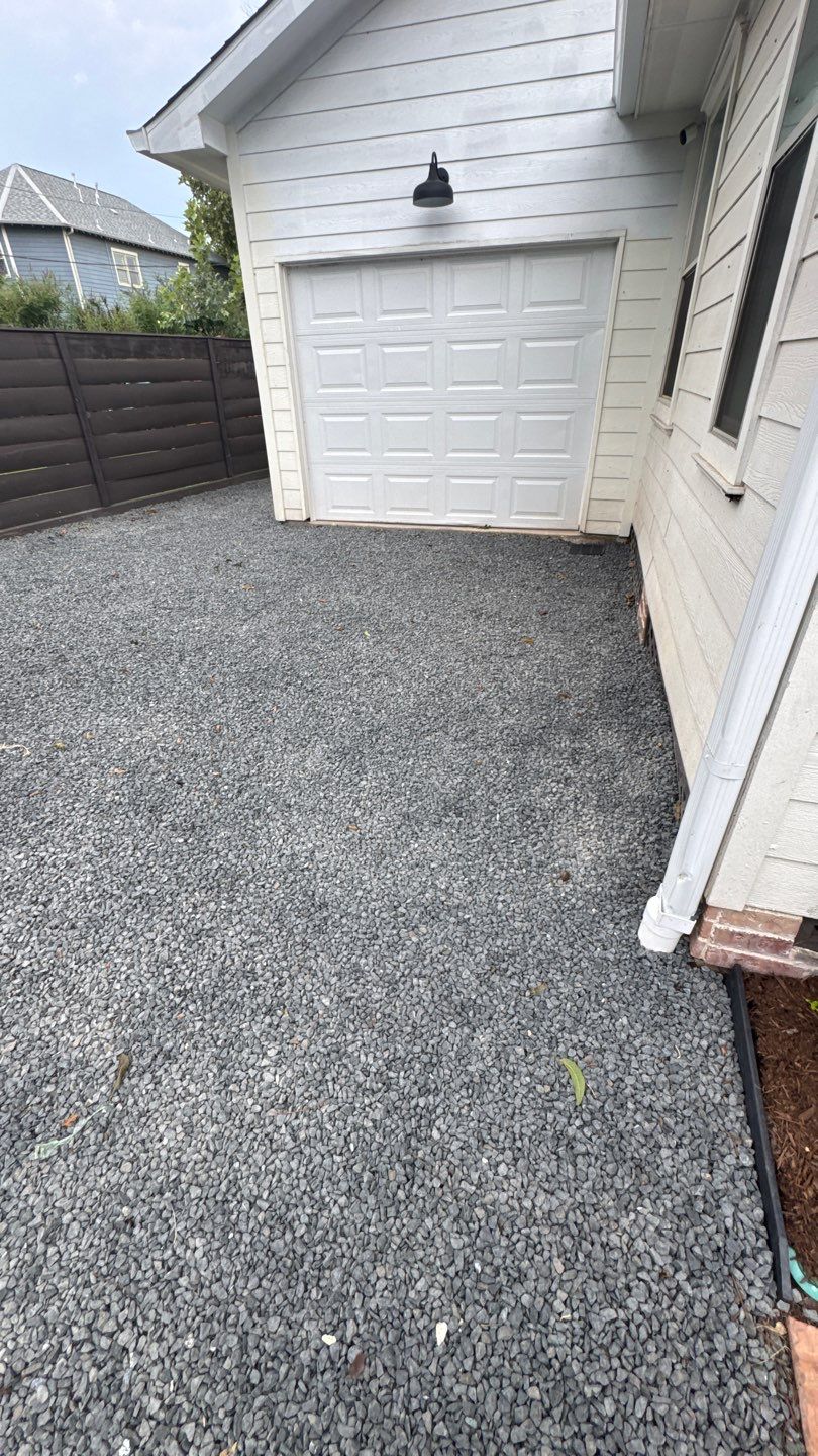 π Driveway & Drainage Transformation by Texas Urban Elements
