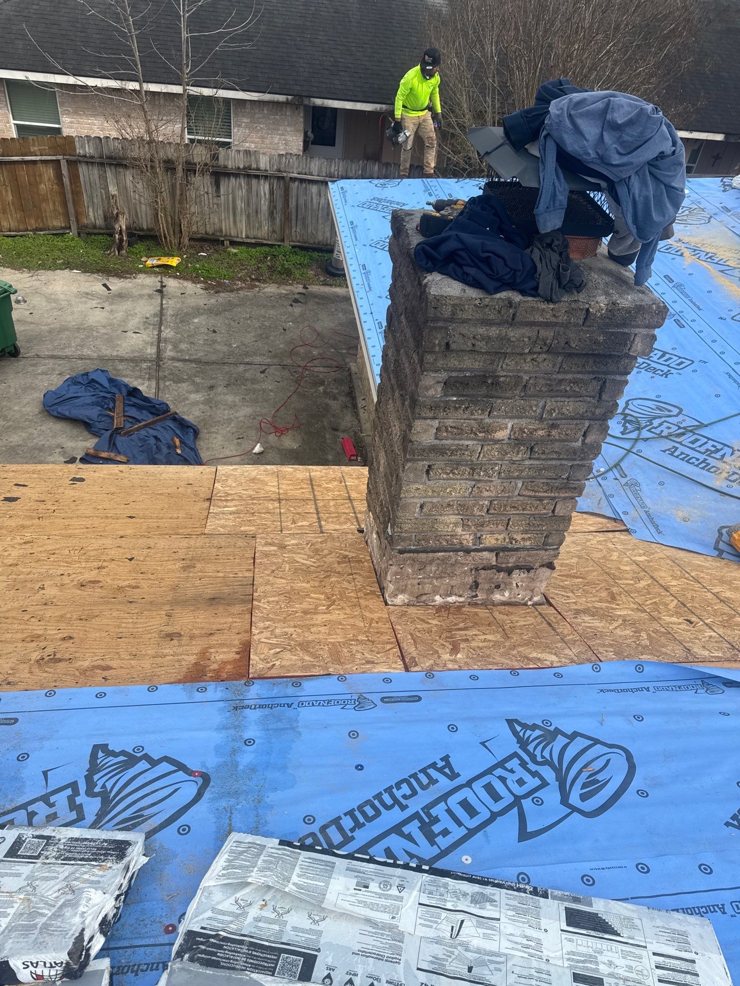 Project in Houston by Proud Roofing