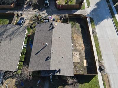 Residential Roofing Installation using GAF Timberline HDZ - Plano TX