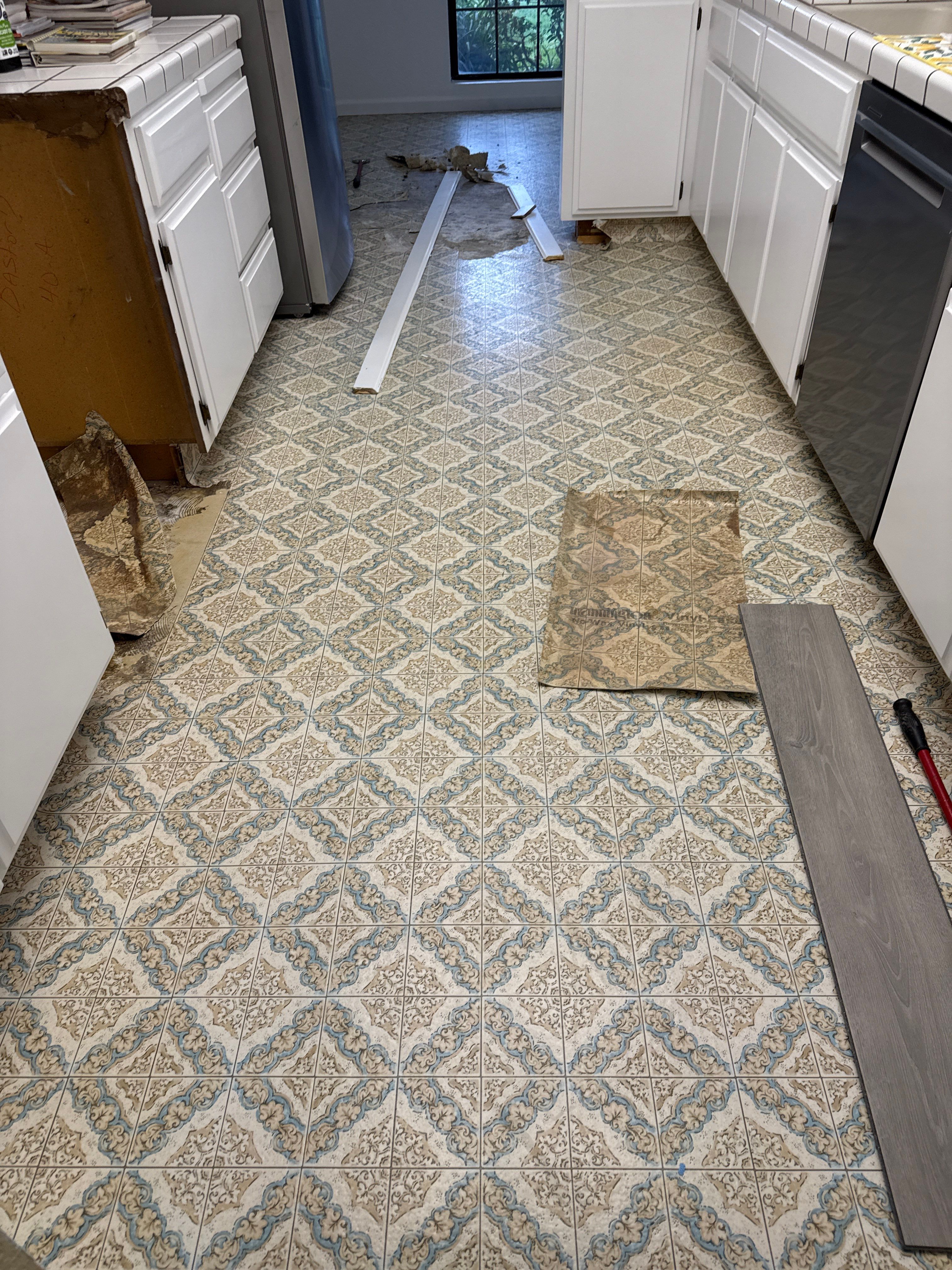 New Kitchen Flooring in Sacramento by Footprints Floors South Sacramento
