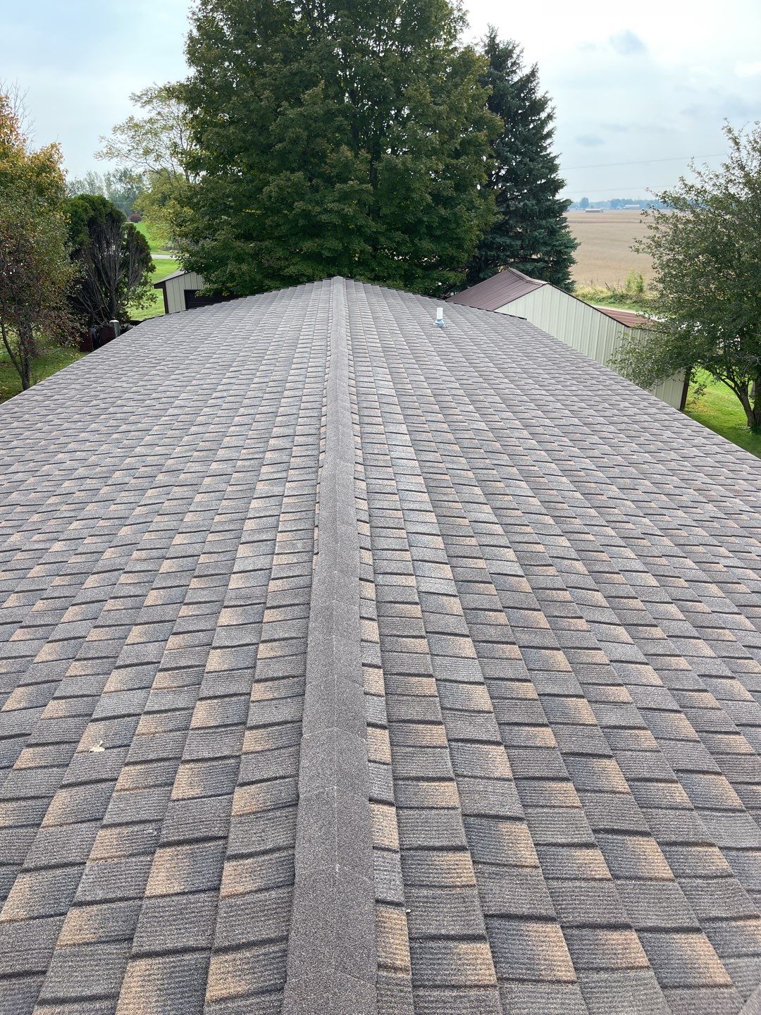 Stone Coated Metal Shingle Roof Replacement in Columbia City, Indiana by 4Ever Metal Roofing