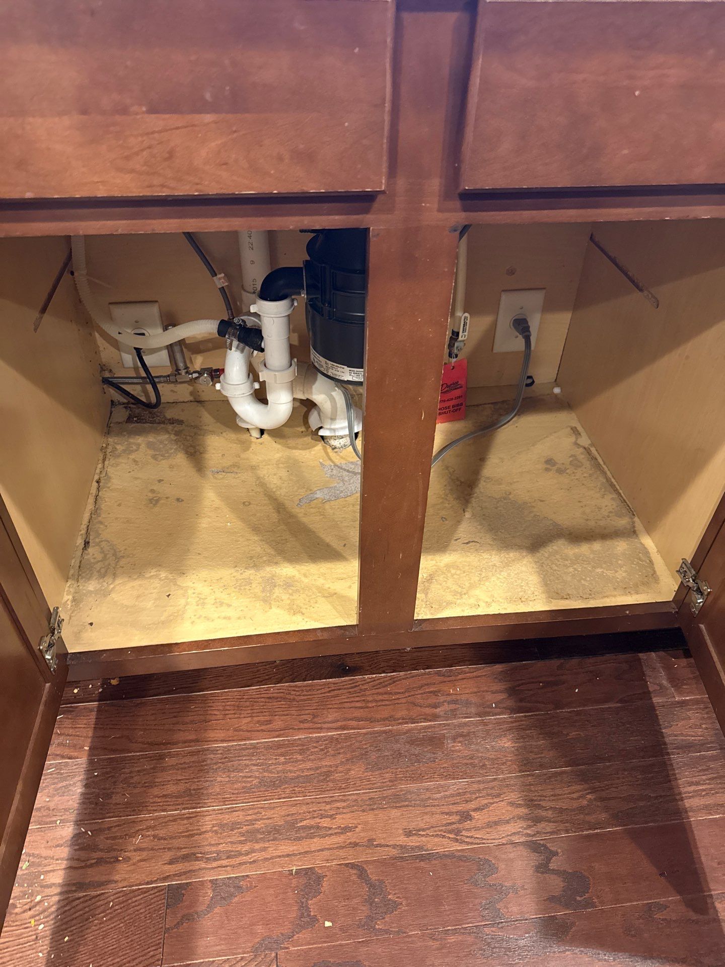 Water Damage in Kitchen area by Restoration Damage Pros of Atlanta