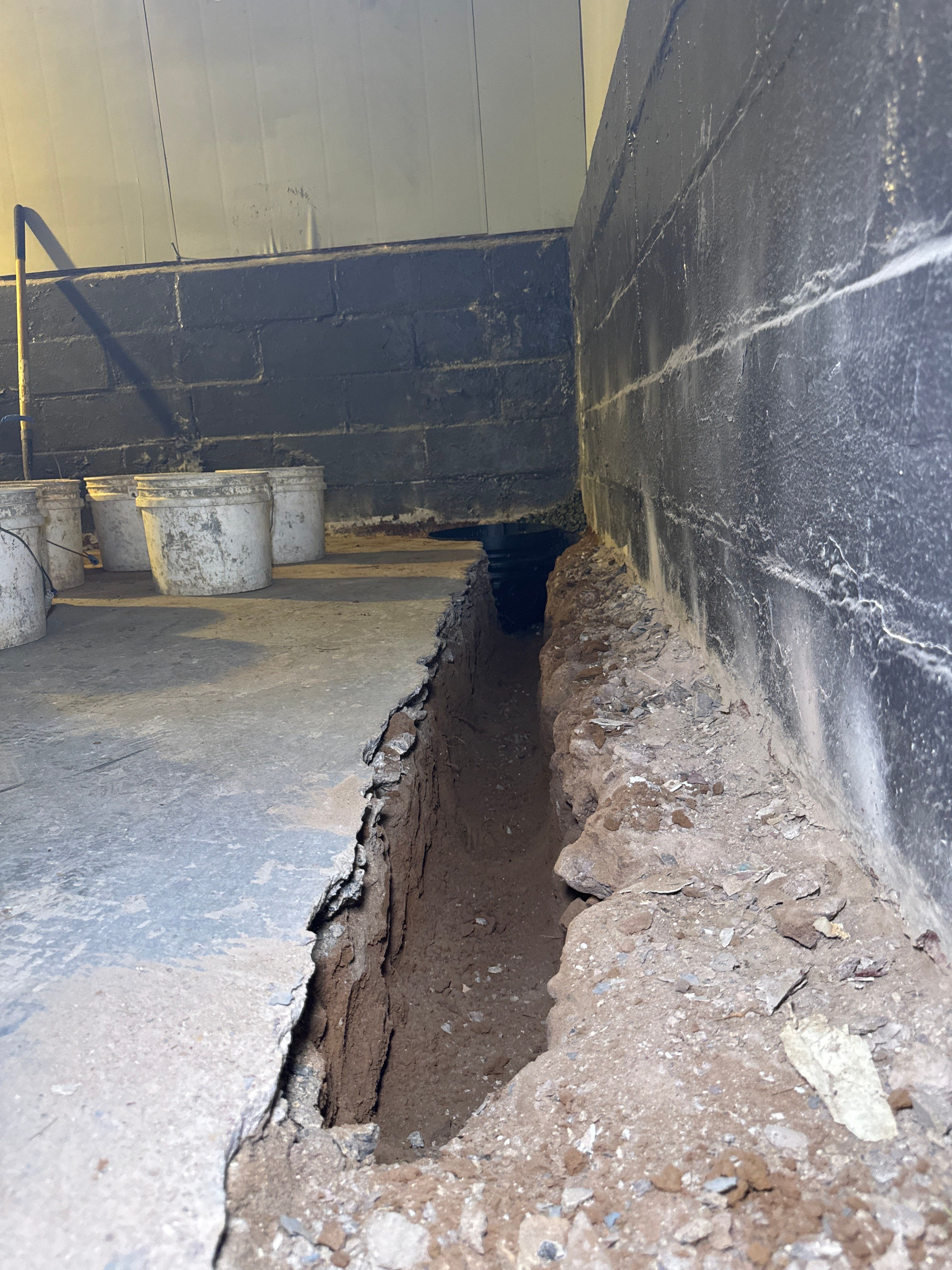 Interior French Drain East Orange NJ by Pure Service Pro, LLC 