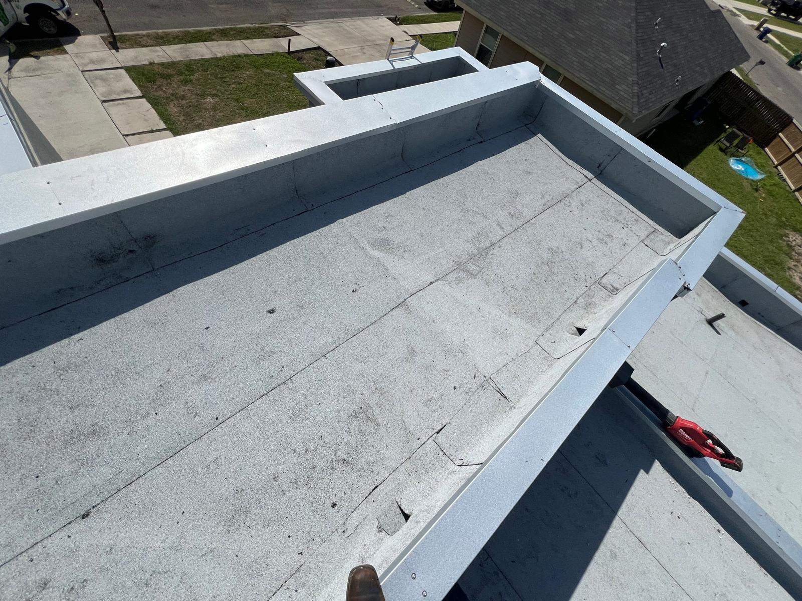 Project in Mercedes by Marva Roofing