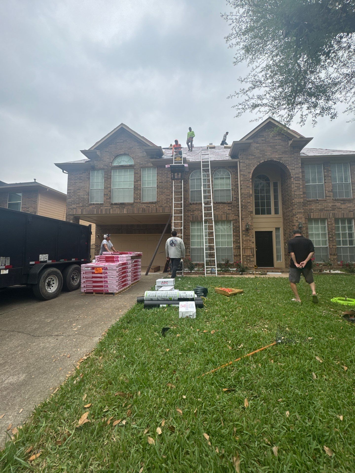 Project in Houston by Proud Roofing