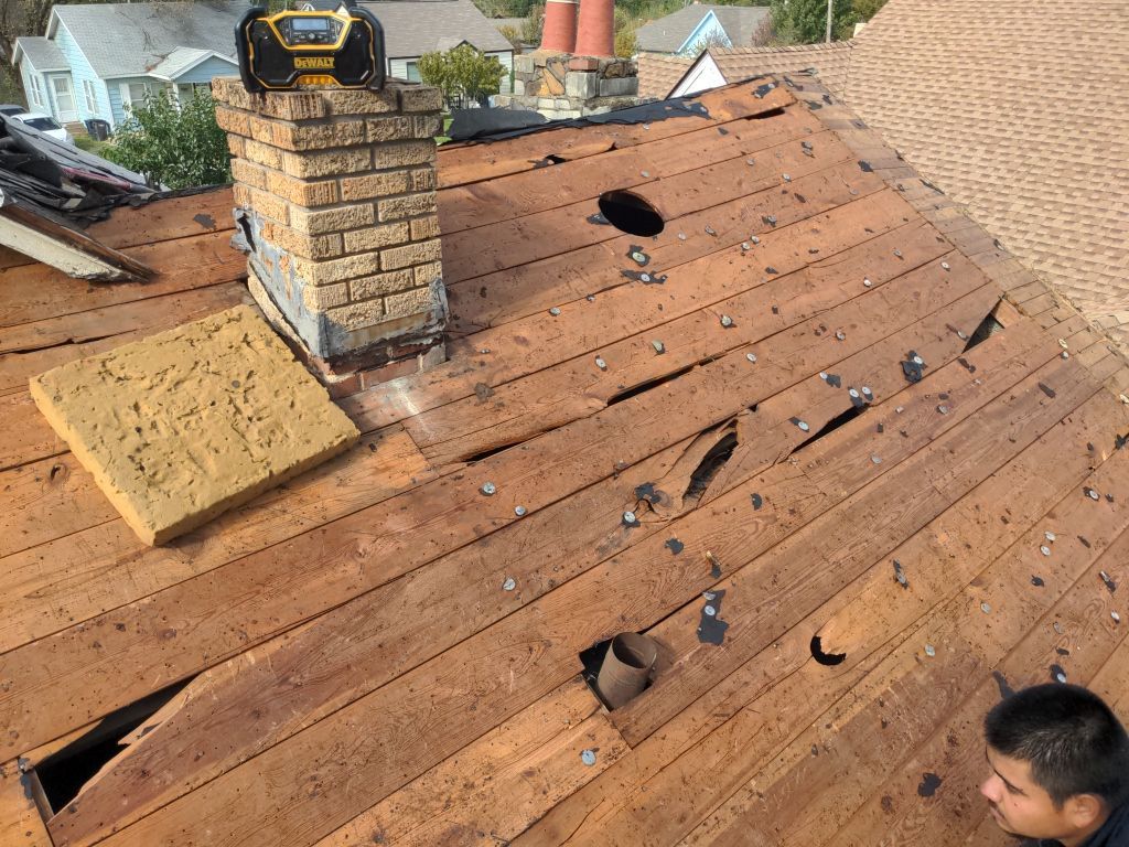 Roof Replacement in Central Fort Worth by Blackforest Roofing