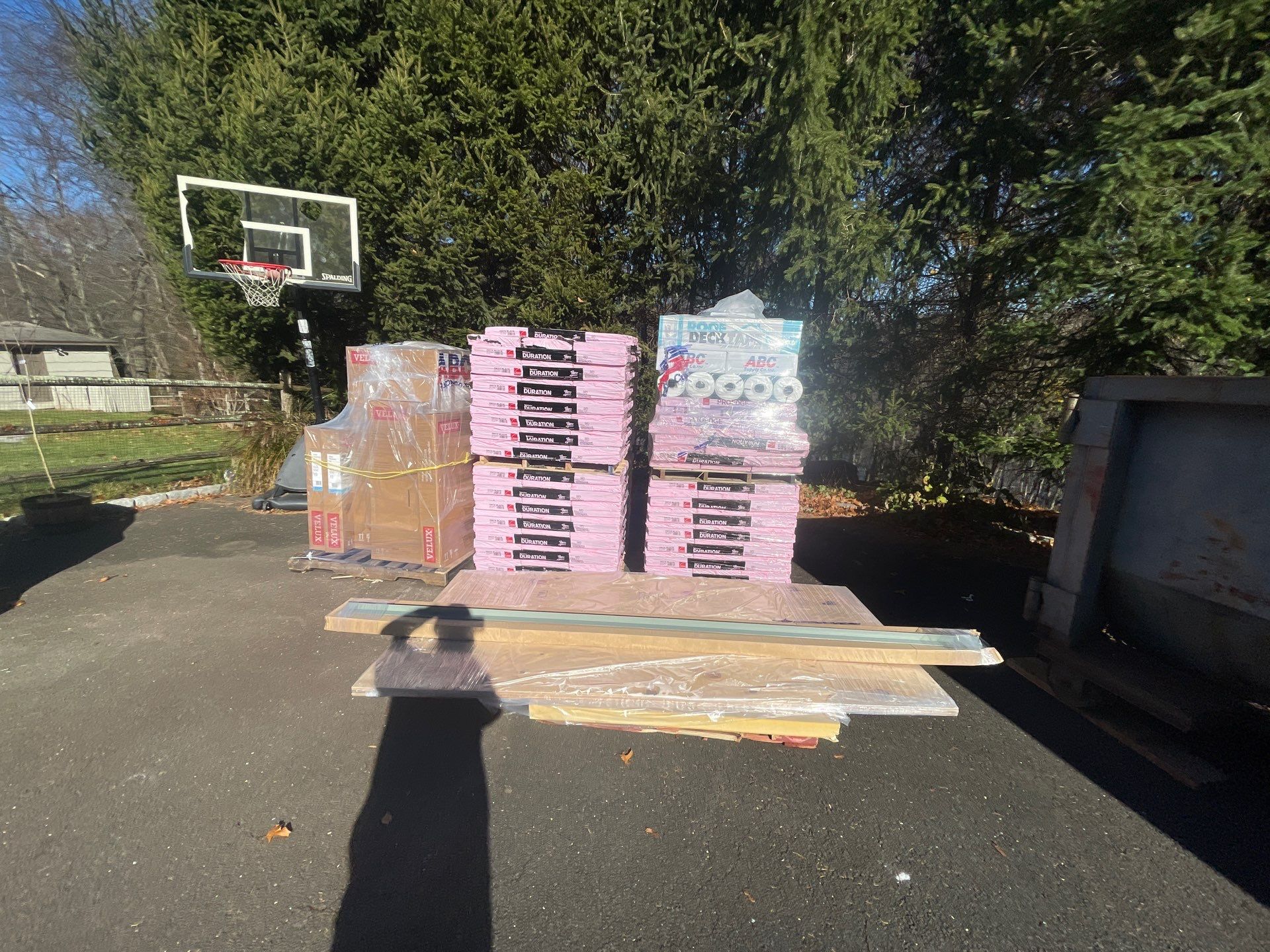 Residential Roofing Installation using Owens Corning TruDefinition Onyx Black by A Plus Exterior