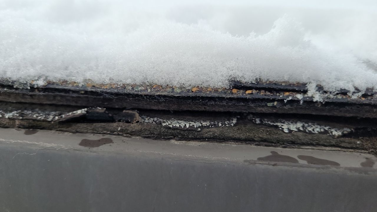 Skylight Removal using Shingle Repair by The Roof Doctor