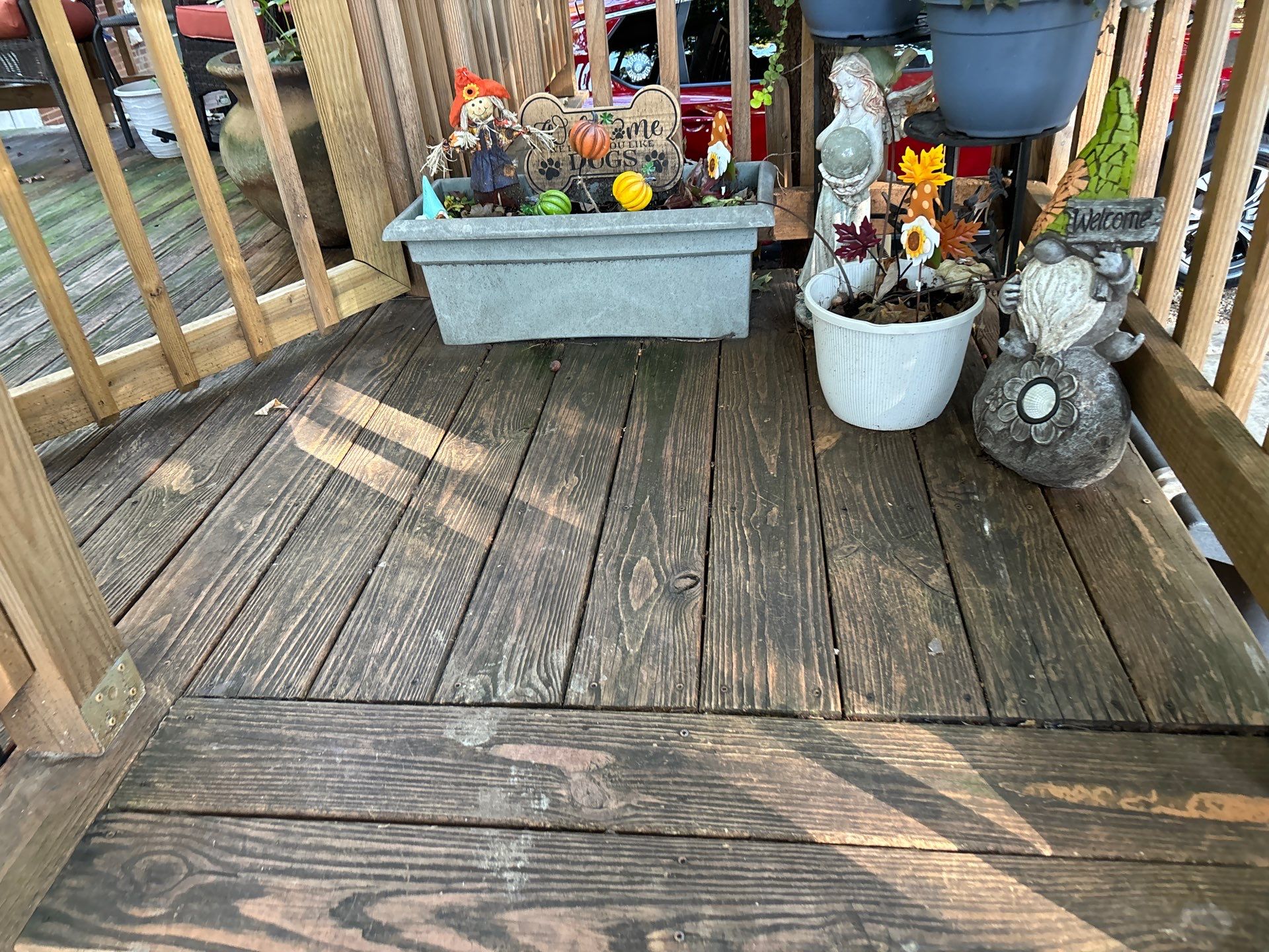Weathered Deck using Wood Sealant by DuraSeal