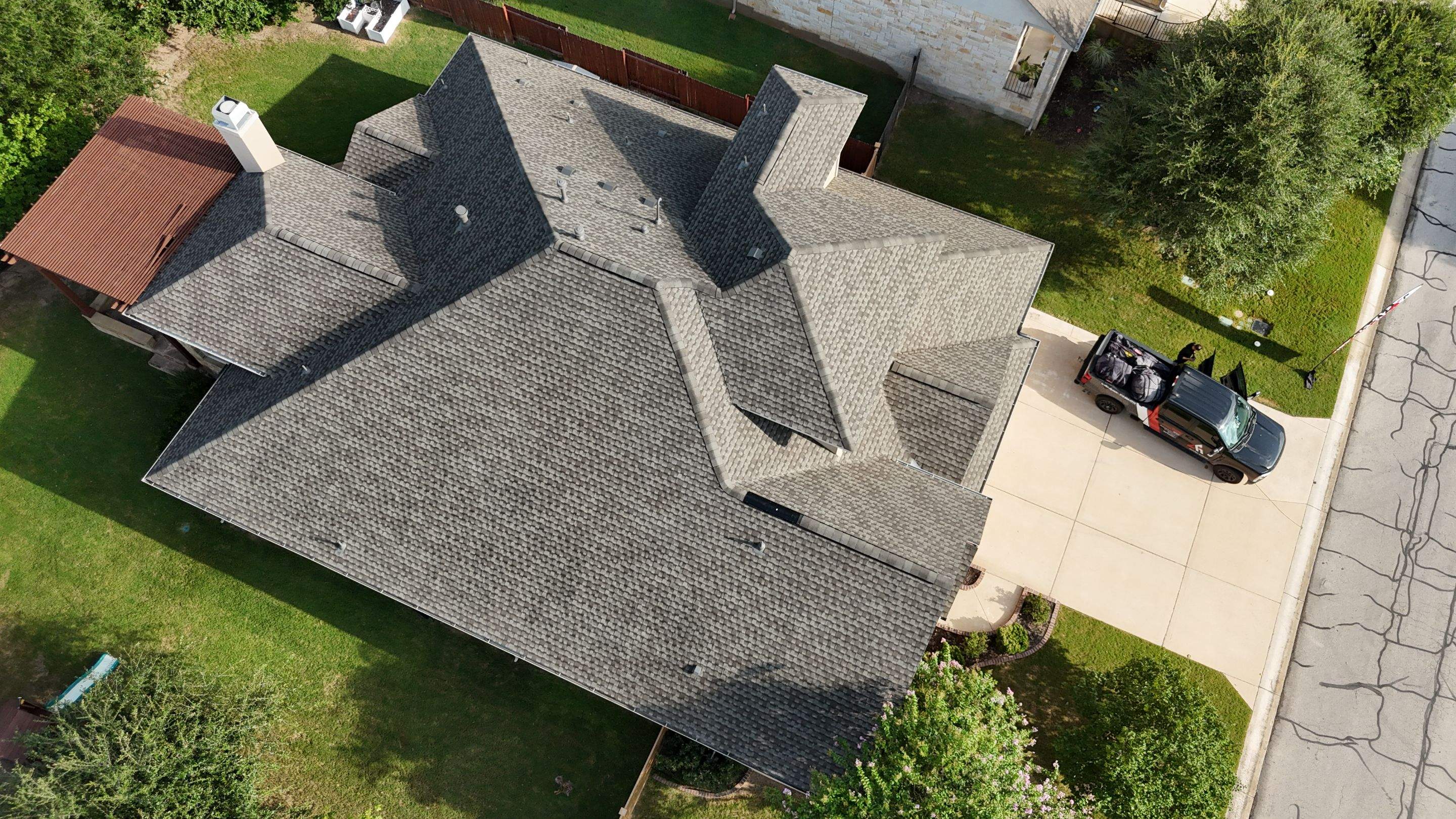 Residential Roofing Installation and Gutter Replacement in Austin by RoofsOnly.com