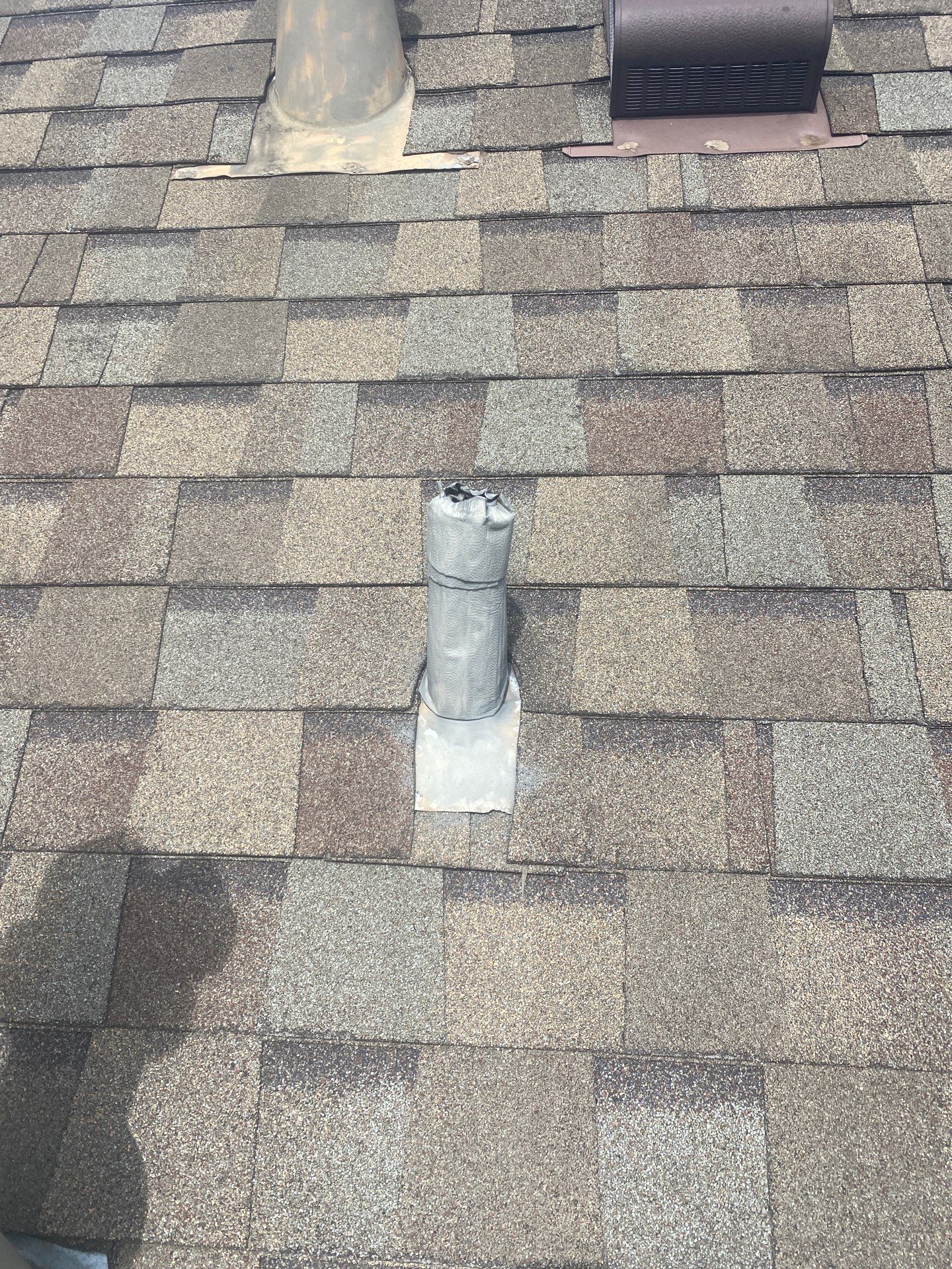 Hail Damage using Owen's Corning Duration (Lifetime) Shingles by Roof Repair Company