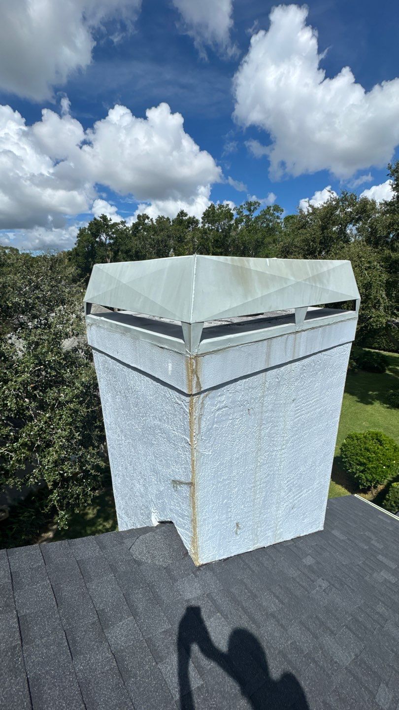 Chimney cleaning found to be with a damaged flue pipe by Hygienic Air, Inc