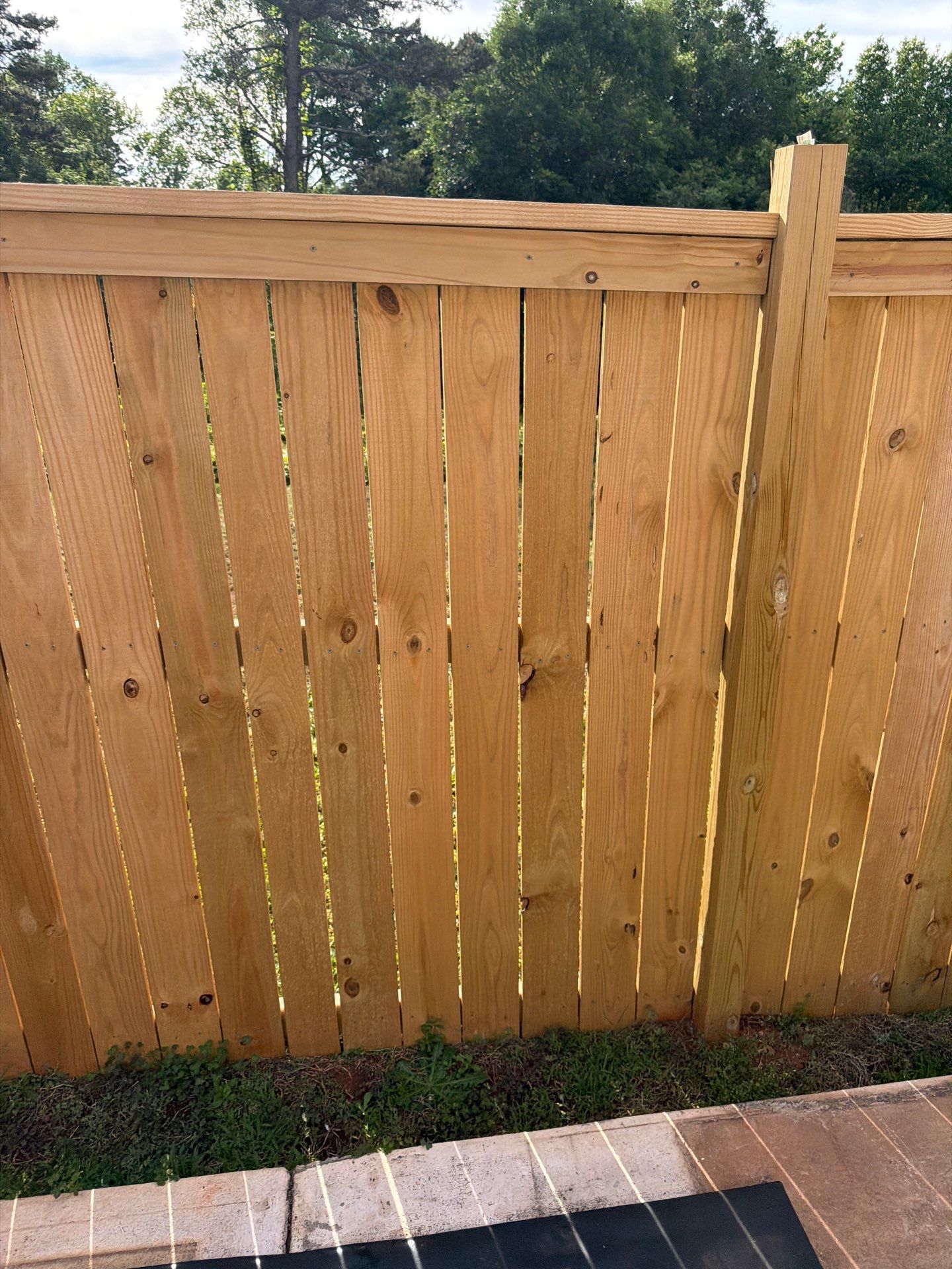Fence using Wood Sealant by DuraSeal
