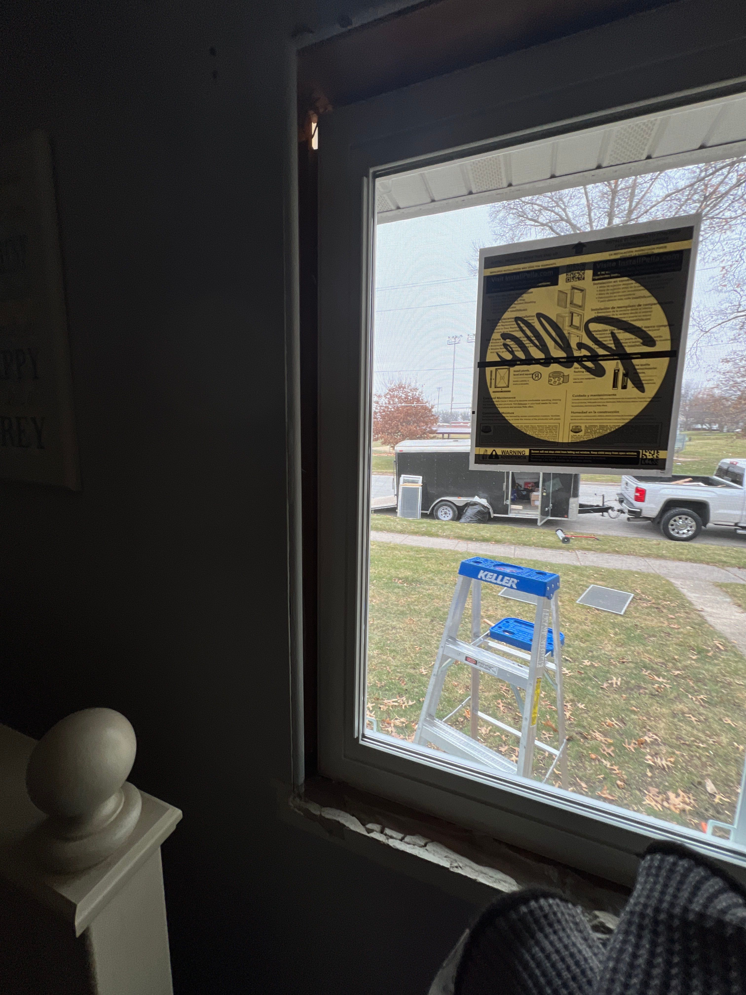 Window installation by United Windows and Siding LLC
