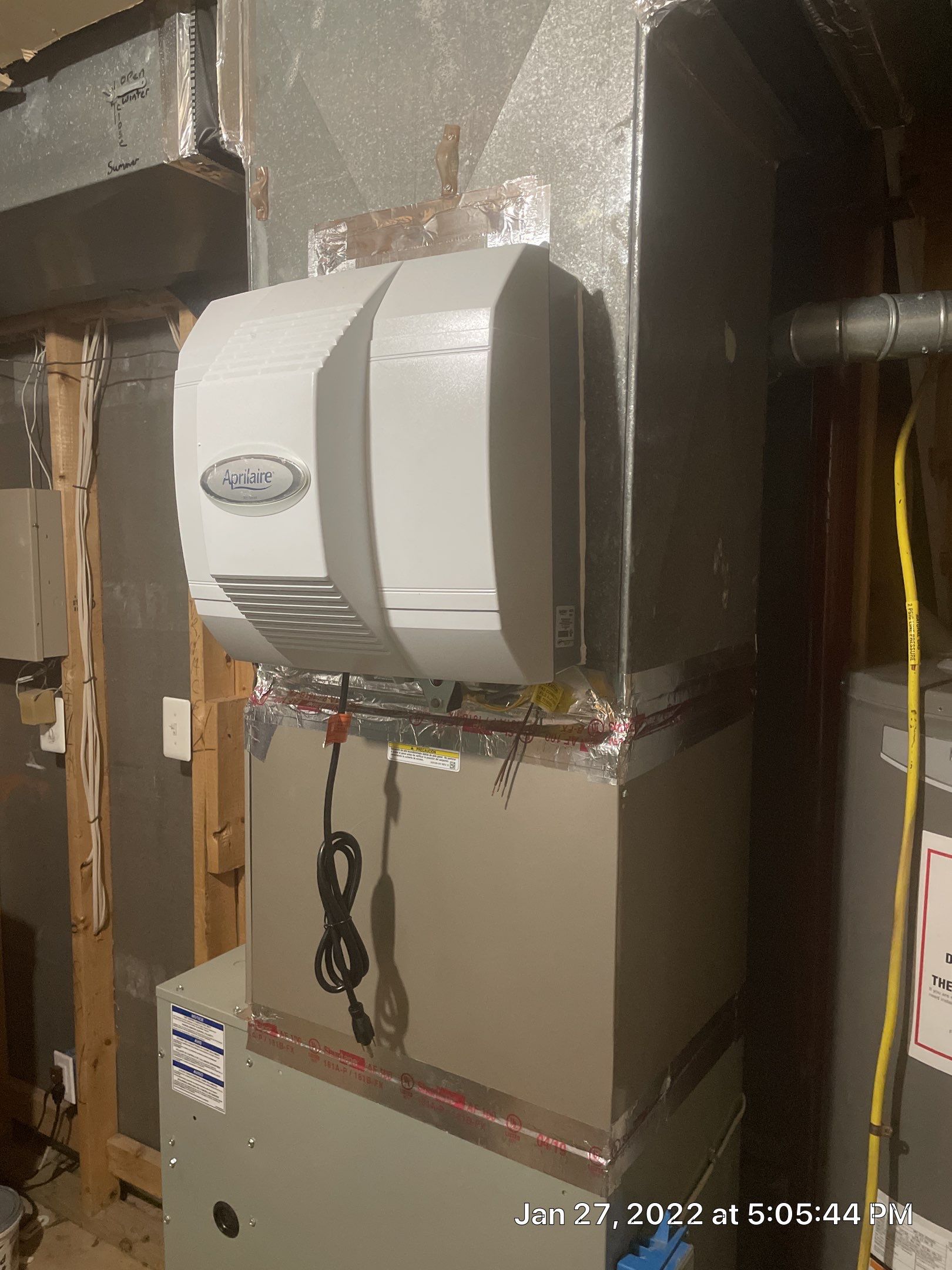 Trane 2 stage variable speed furnace & Humidifier &Air Scrubber   by PRO SKY SERVICES