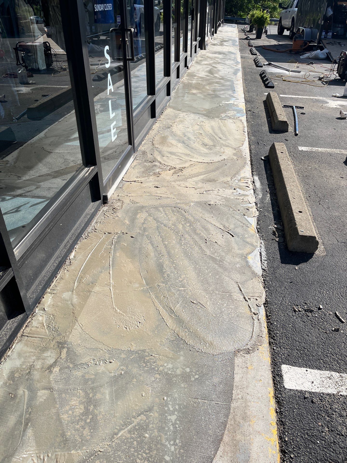 Sidewalk Project in McMurray by Floors in a Day, Inc