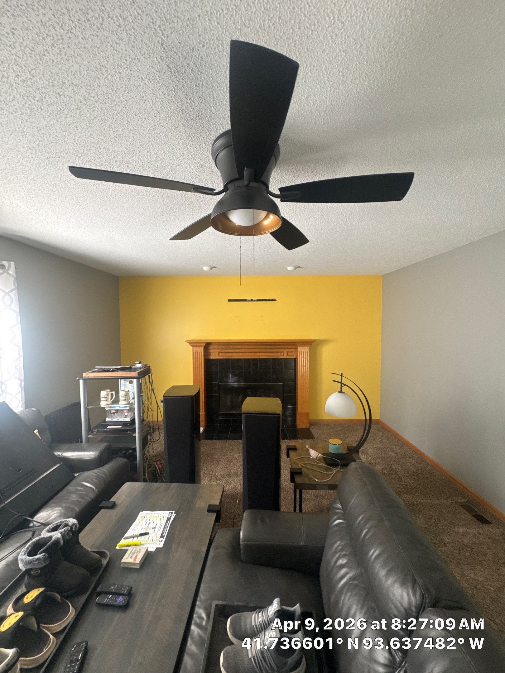 Repaint Accent Walls with Color Change and drywall repairs by Midwest Paint LLC
