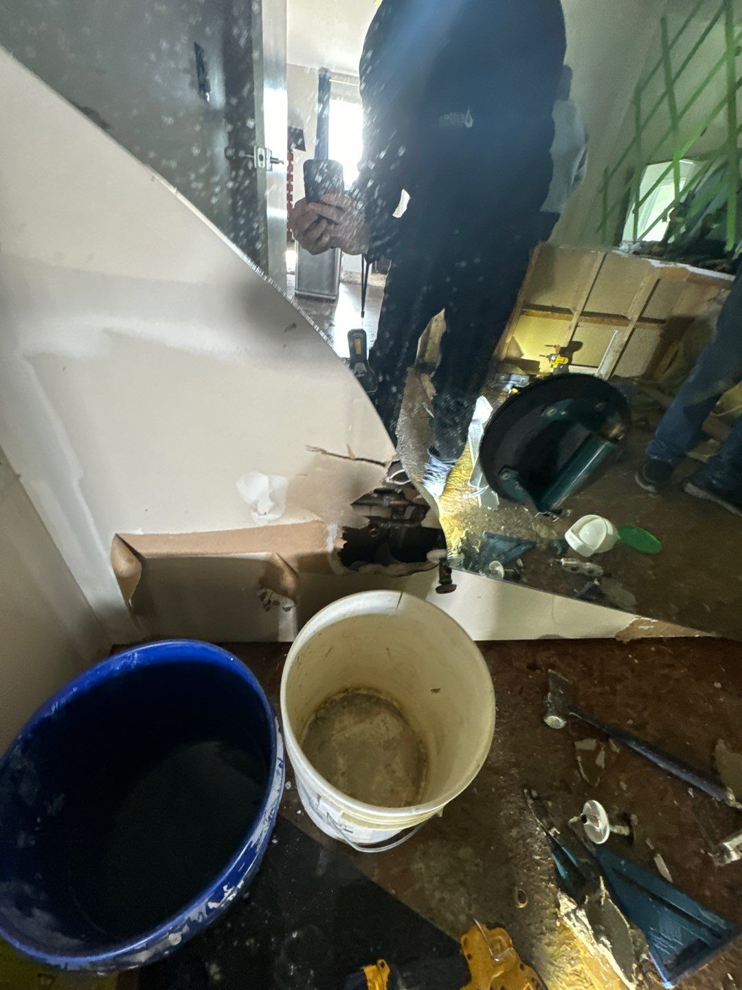 Project in West Bloomfield by EzDry Water Mitigation & Property Restoration